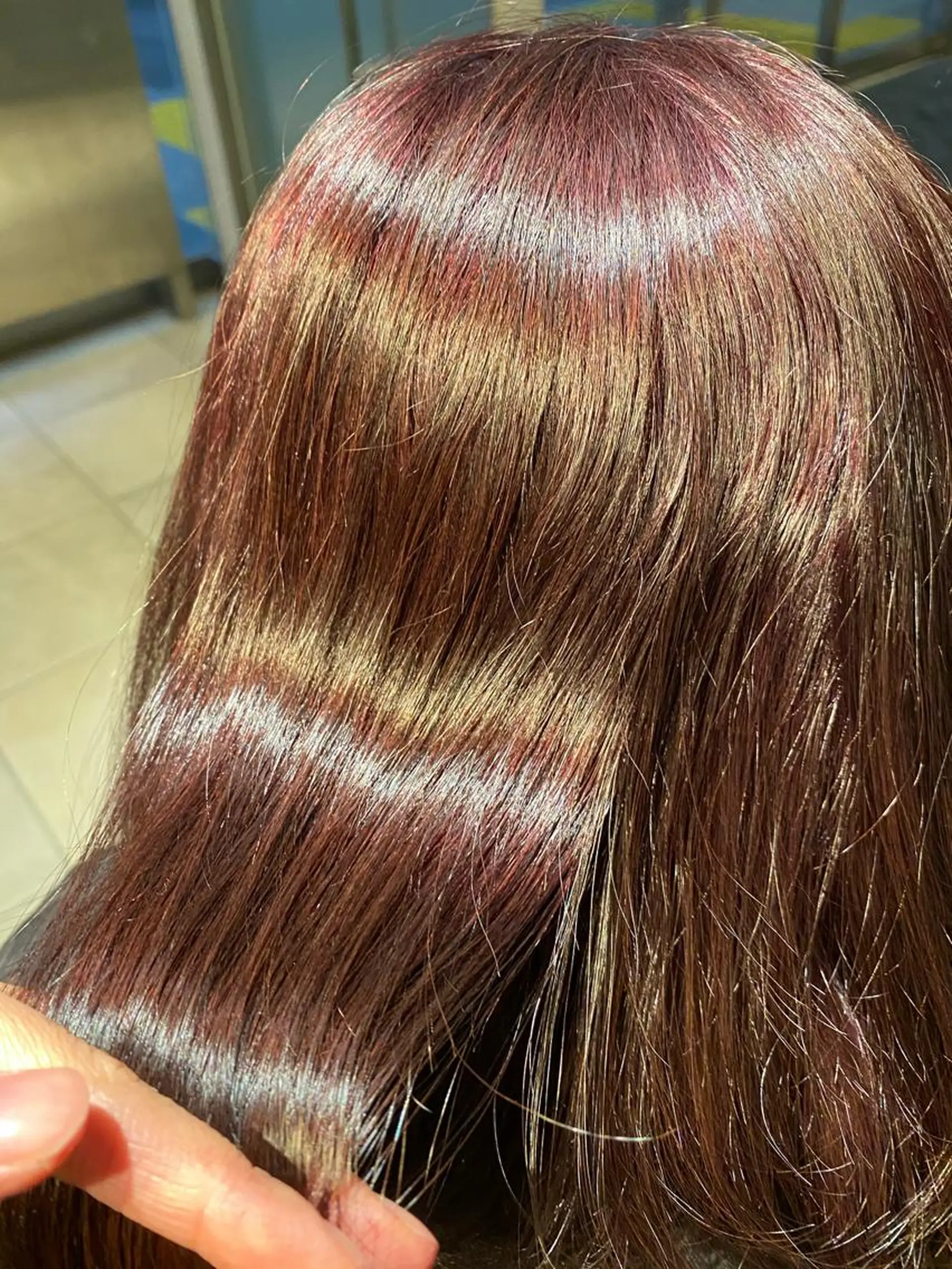 ロング カラー ブラウンカラー パープルカラー パープルブラウン an池袋本店所属・🌷吉野ひかり🌷 カットモデル募集✂️のヘアスタイル