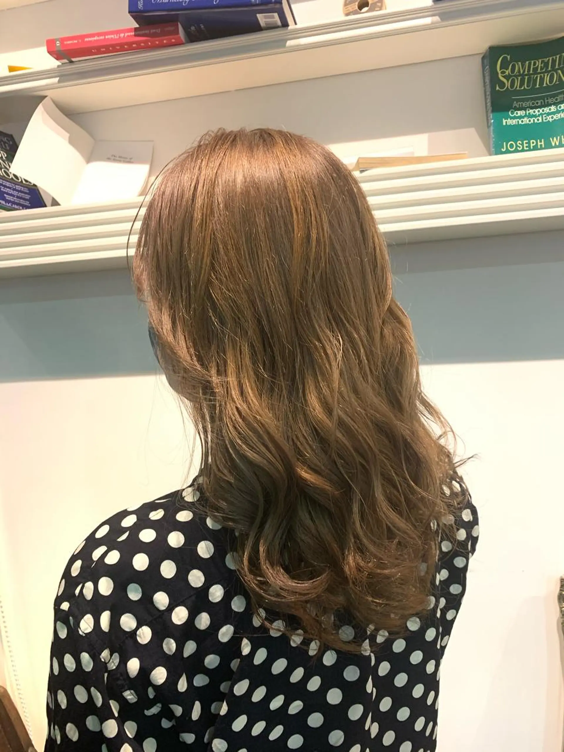 セミロング ヘアカラー トリートメント ヘッドスパ ヘアセット 山口 竣也のヘアスタイル