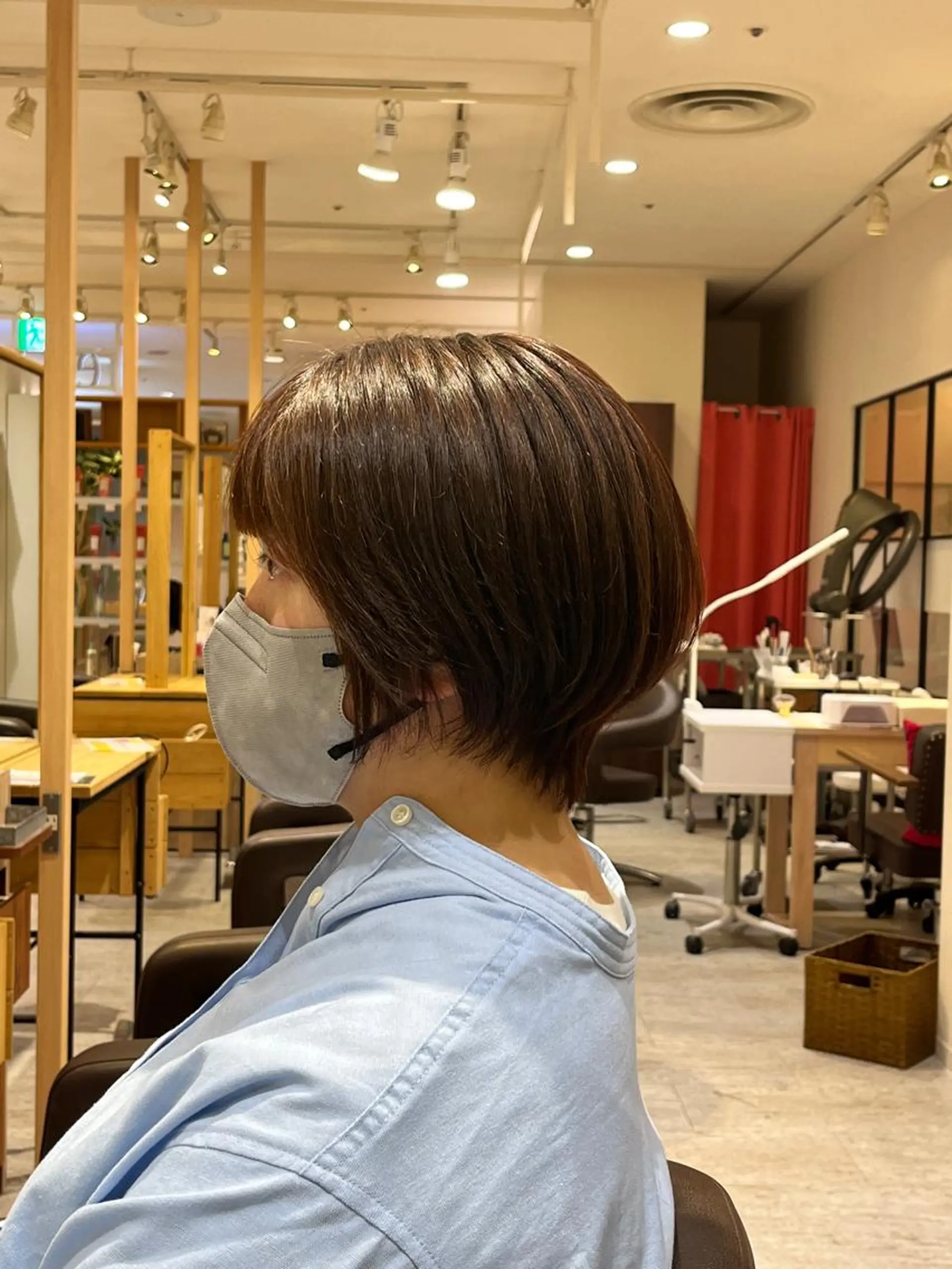 ショート くびれヘア 酒井 将大のヘアスタイル