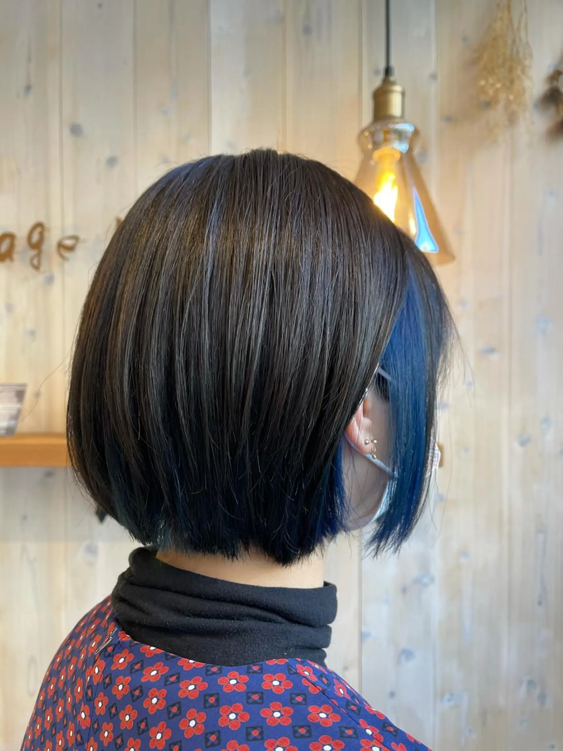 ショート カラー ブルーカラー カット ヘアカラー アニメオタク美容師✂ miharuのヘアスタイル