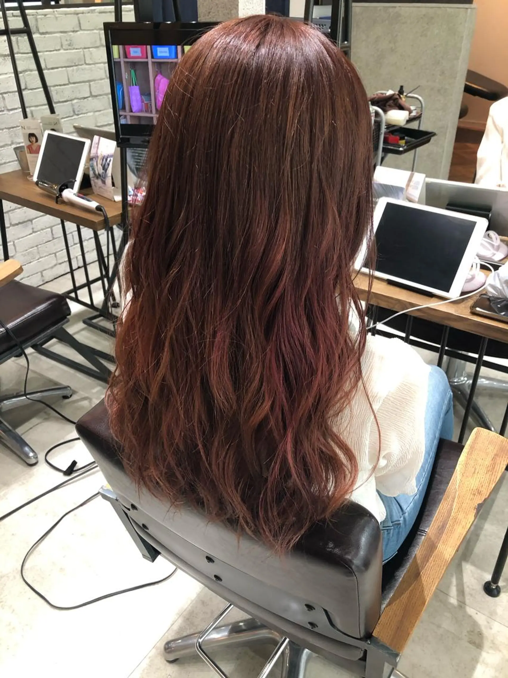 ロング 🌈透明感カラー 韓 国ヘアこうたろうのヘアスタイル