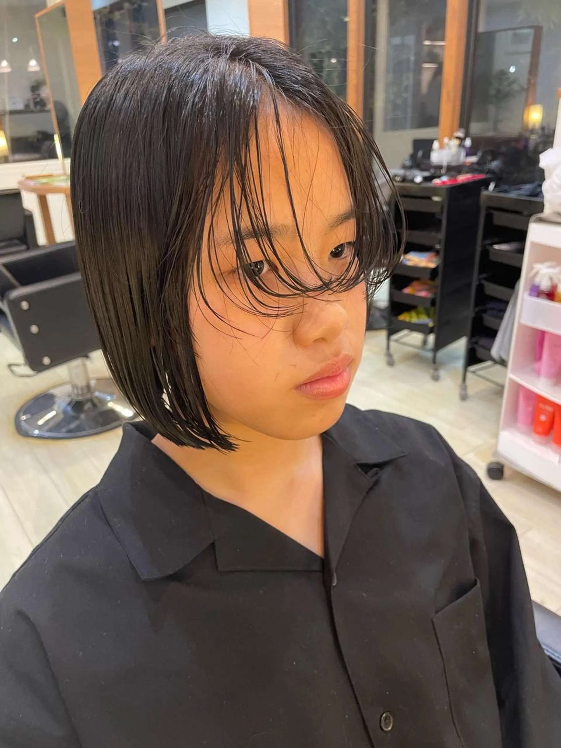 ショート ボブ 奧村 真奈のヘアスタイル