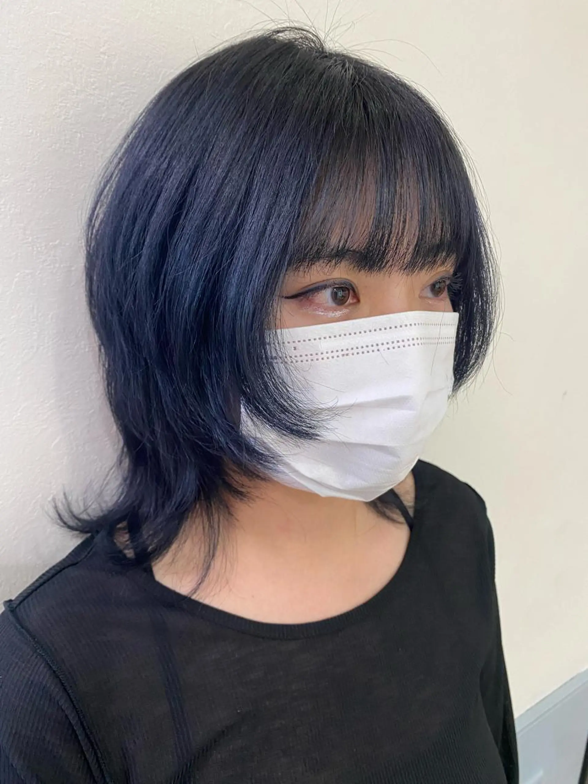 ミディアム ウルフカット カット ヘアカラー トリートメント SALOWIN銀座PAYⅡ店所属・GINZARay2 風本朱里🐥のヘアスタイル