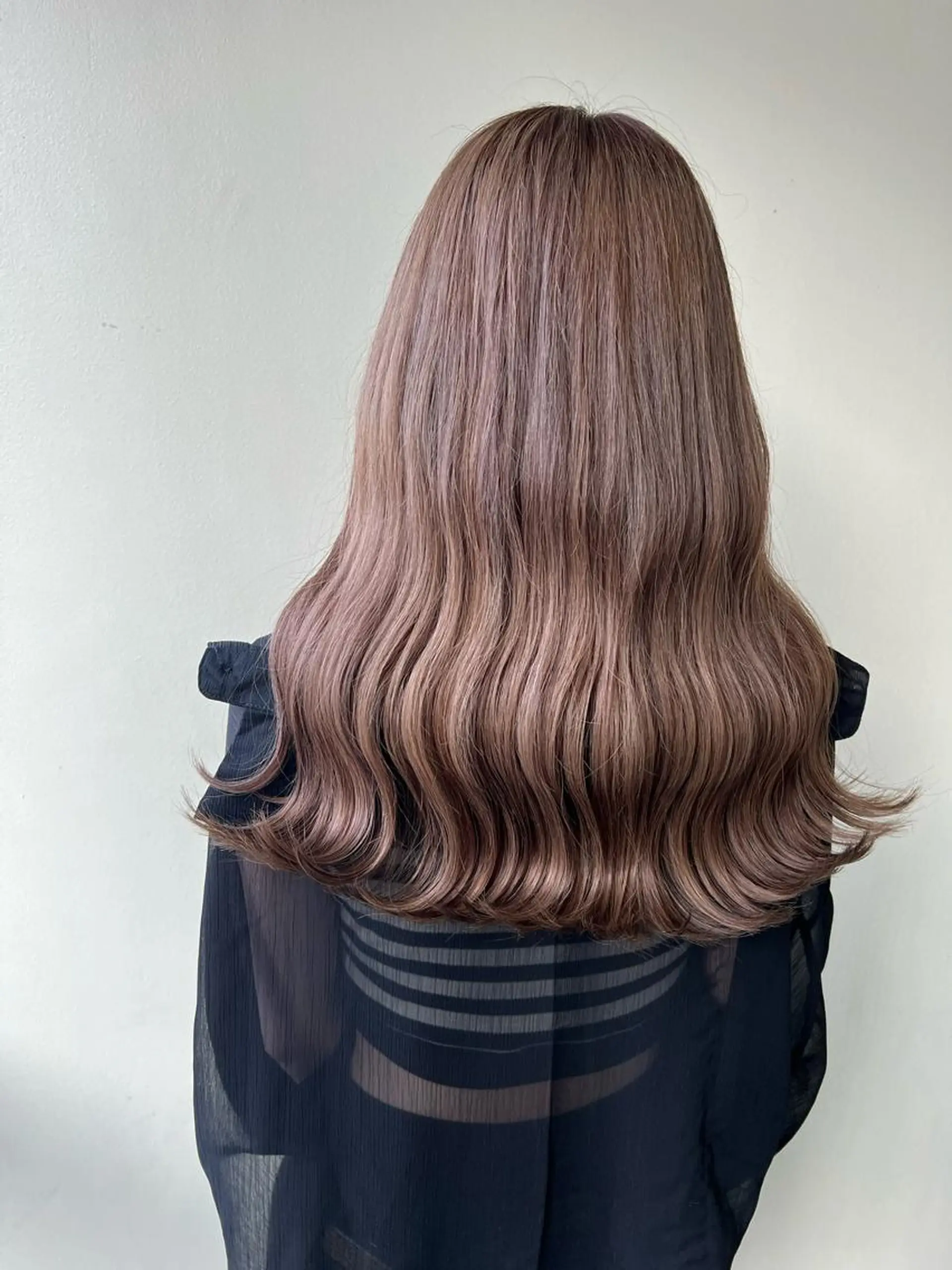 ロング ヘアカラー 韓国ヘア🇰🇷 SAYAのヘアスタイル