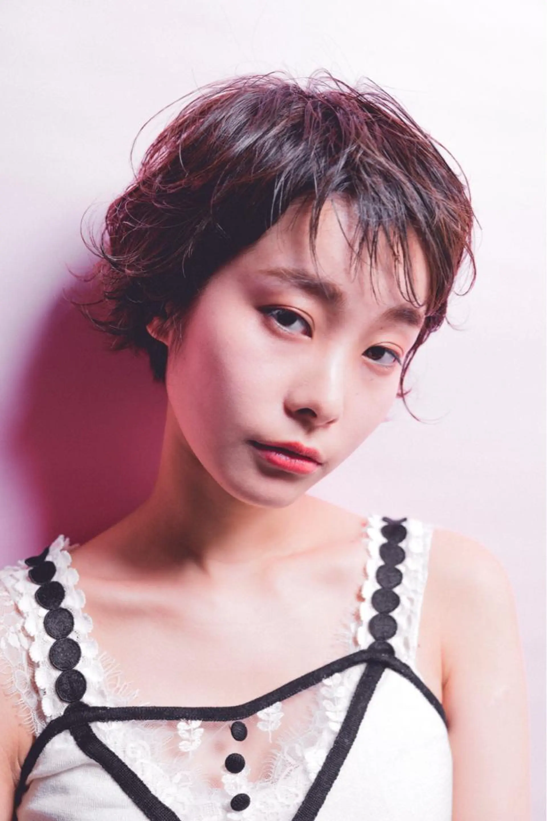 ショート トリートメント GO TODAY SHAIR SALON 梅田NU茶屋町店所属・田中成美/レイヤー カット/透明感カラーのヘアスタイル