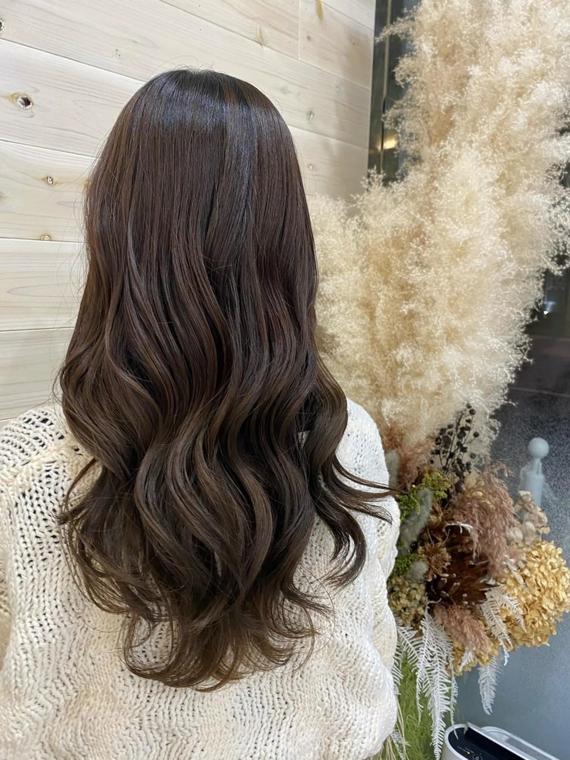 ロング ヨシンモリ 韓国ヘア／艶カラー minamiのヘアスタイル