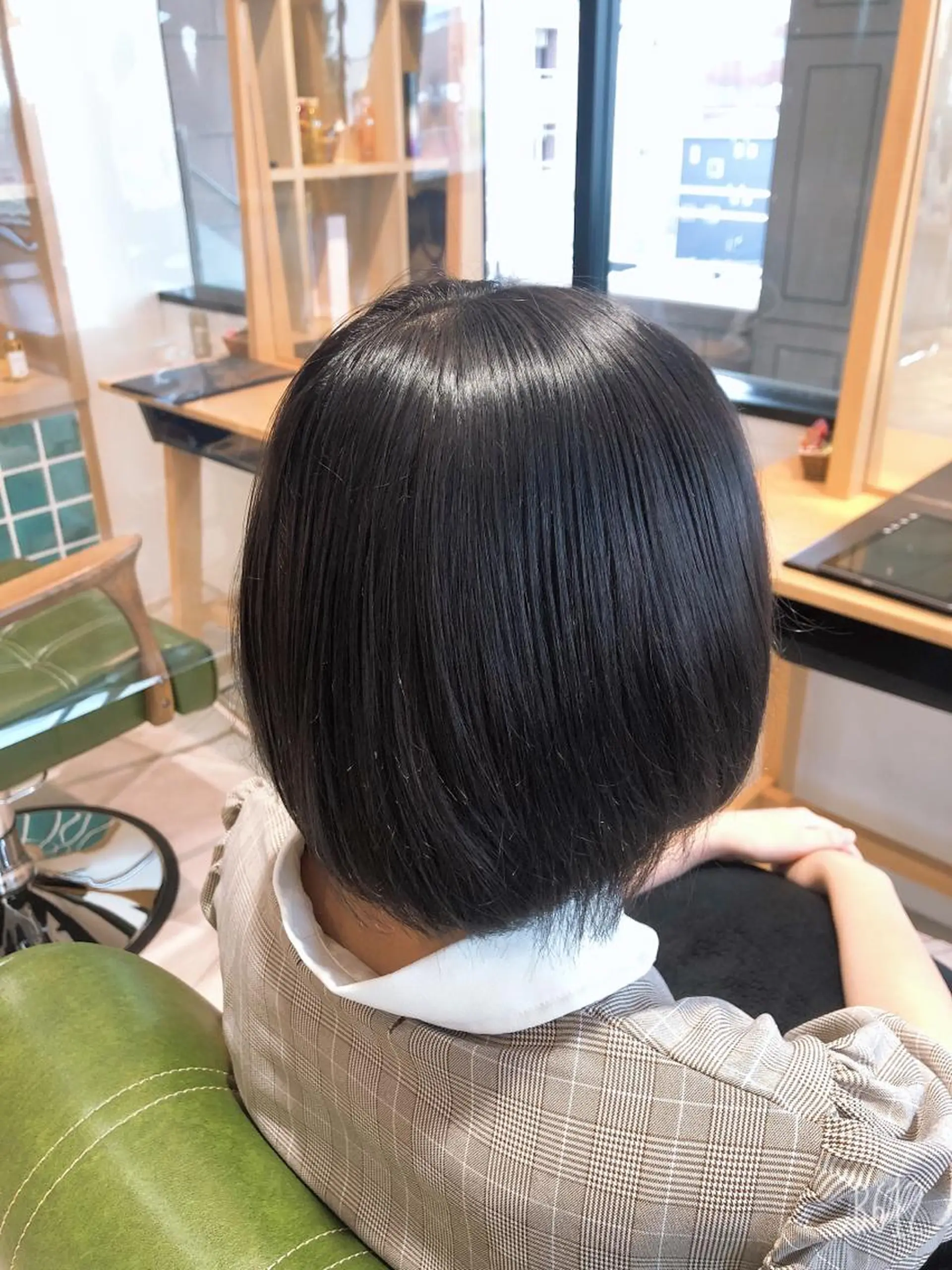 ショート カラー ブリーチ グレージュ EARTH志木/佐藤 氷河のヘアスタイル