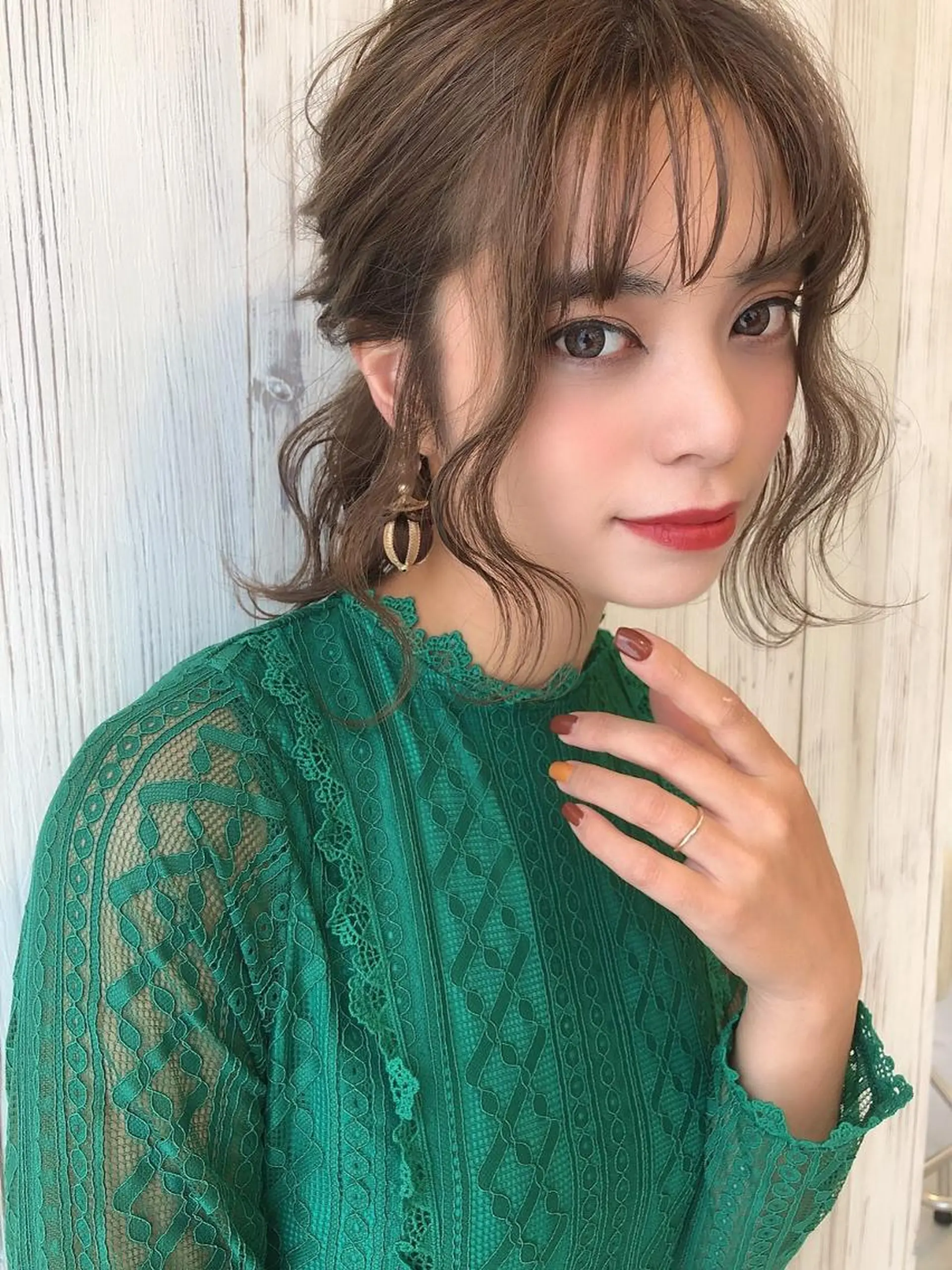 ミディアム 🎊ルービック 京橋店💛のヘアスタイル