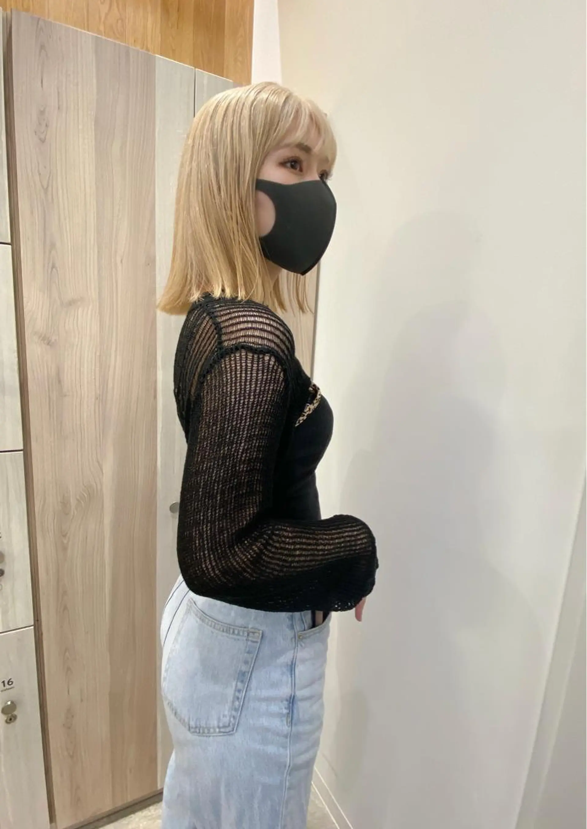 ミディアム カラー THE DAY所属・AKI HASHIMOTOのヘアスタイル