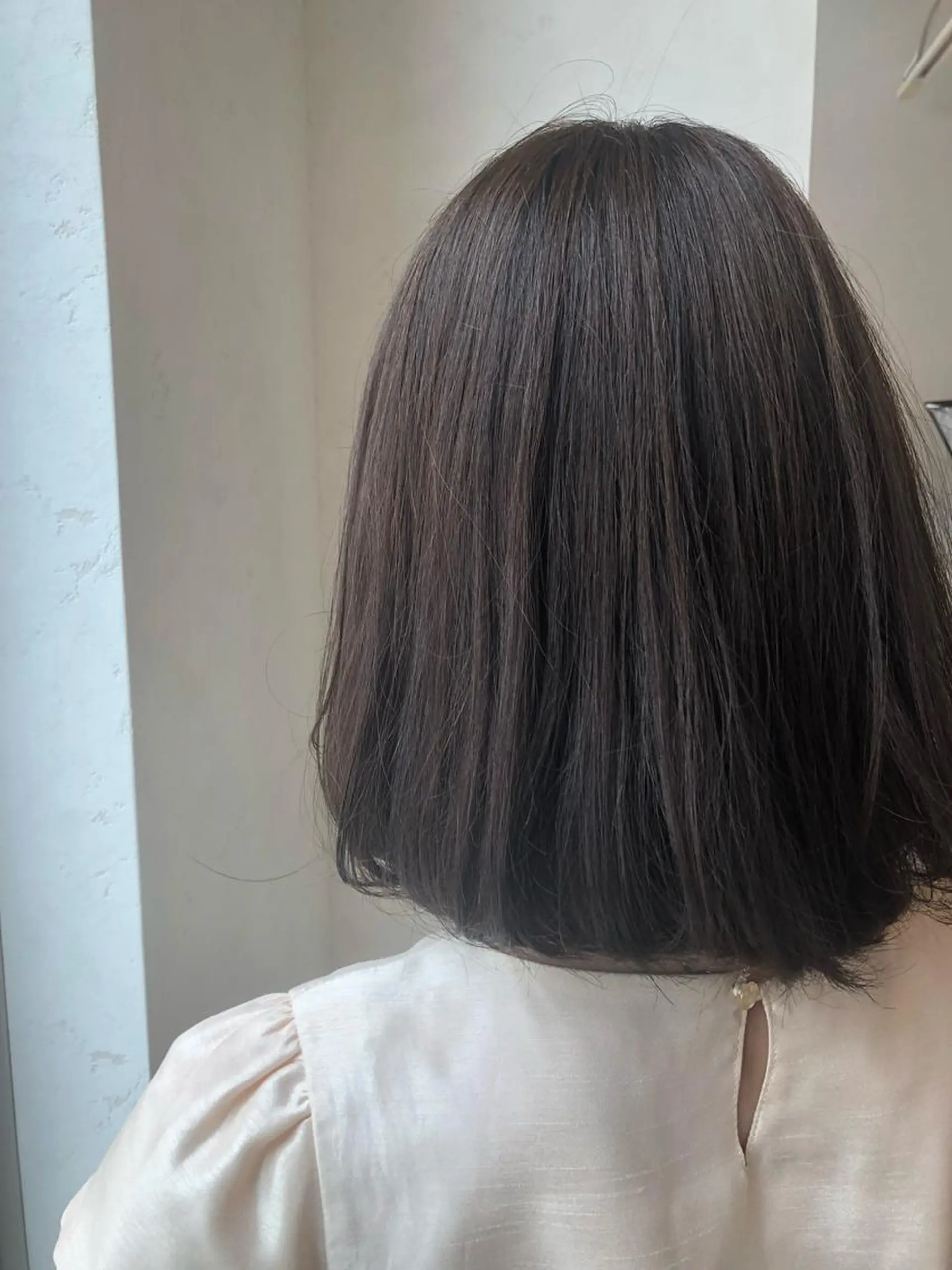 ミディアム カラー ボブ TOWA 野村　コウダイのヘアスタイル