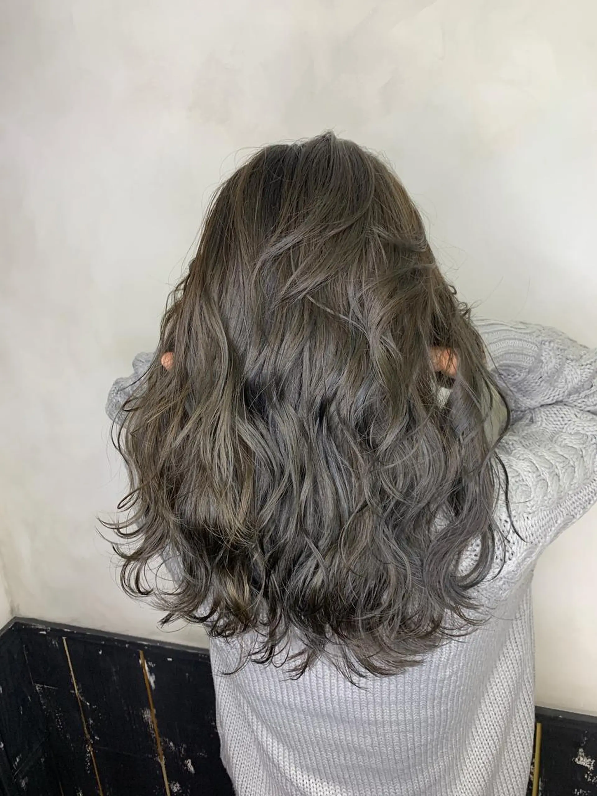 セミロング カラー カット ヘアカラー トリートメント AUBE HAIRazul吉祥寺所属・髪質改善✨幹細胞✨ ウルツヤ🌈清水　祥のヘアスタイル