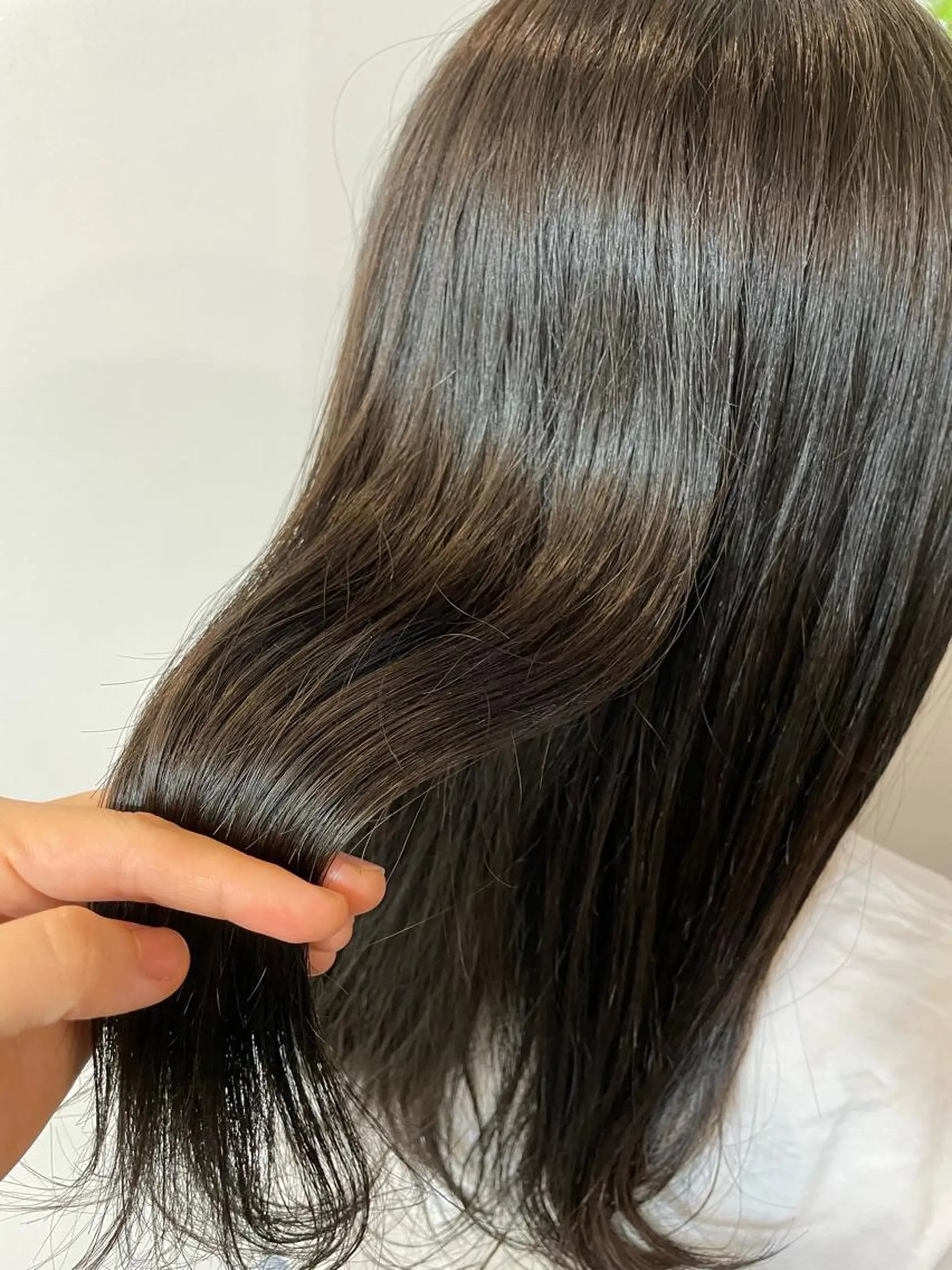 ロング カット 縮毛矯正 トリートメント ツヤ美髪💐 髪質改善/高山愛来のヘアスタイル