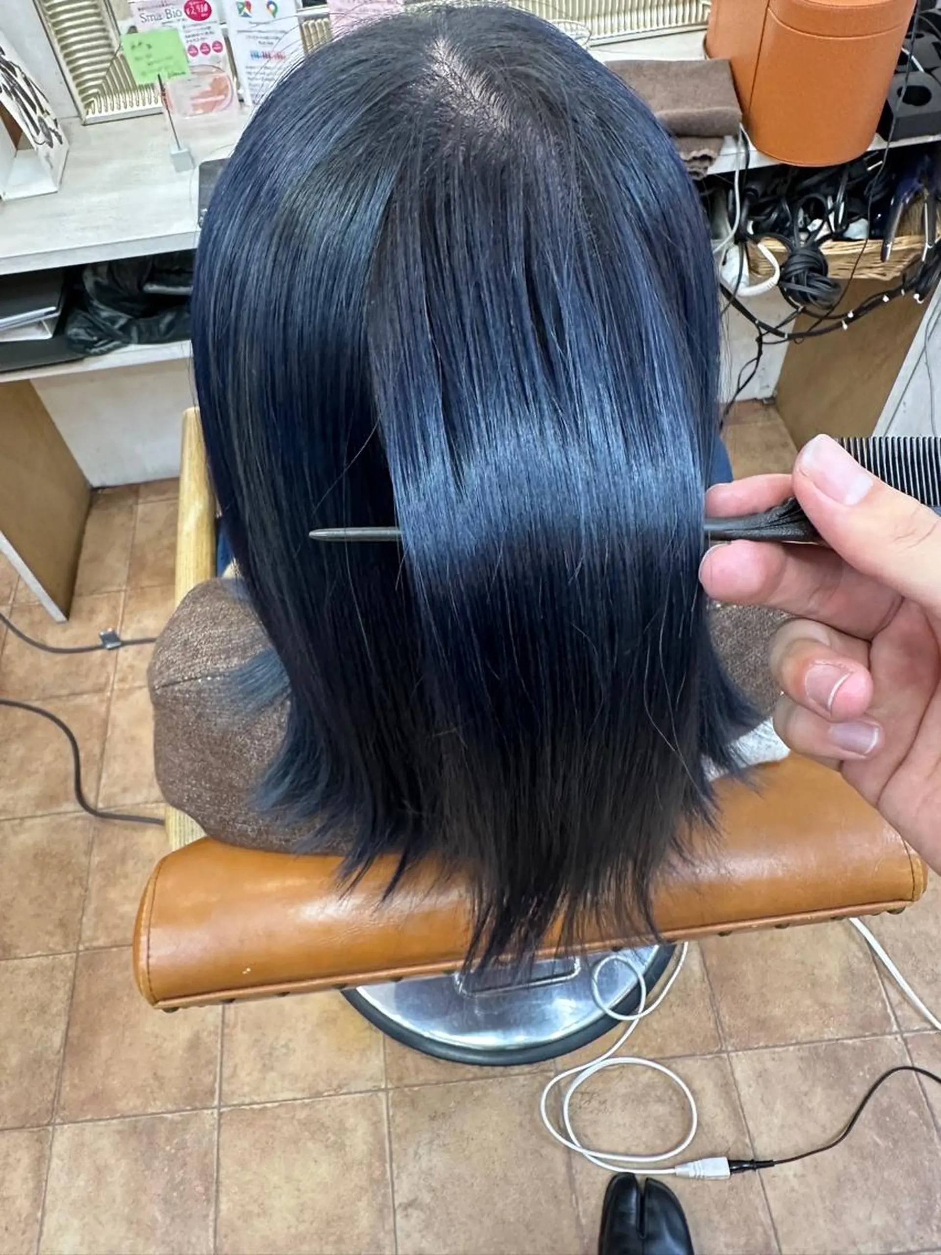 ショート カラー メンズパーマ 本多のヘアスタイル