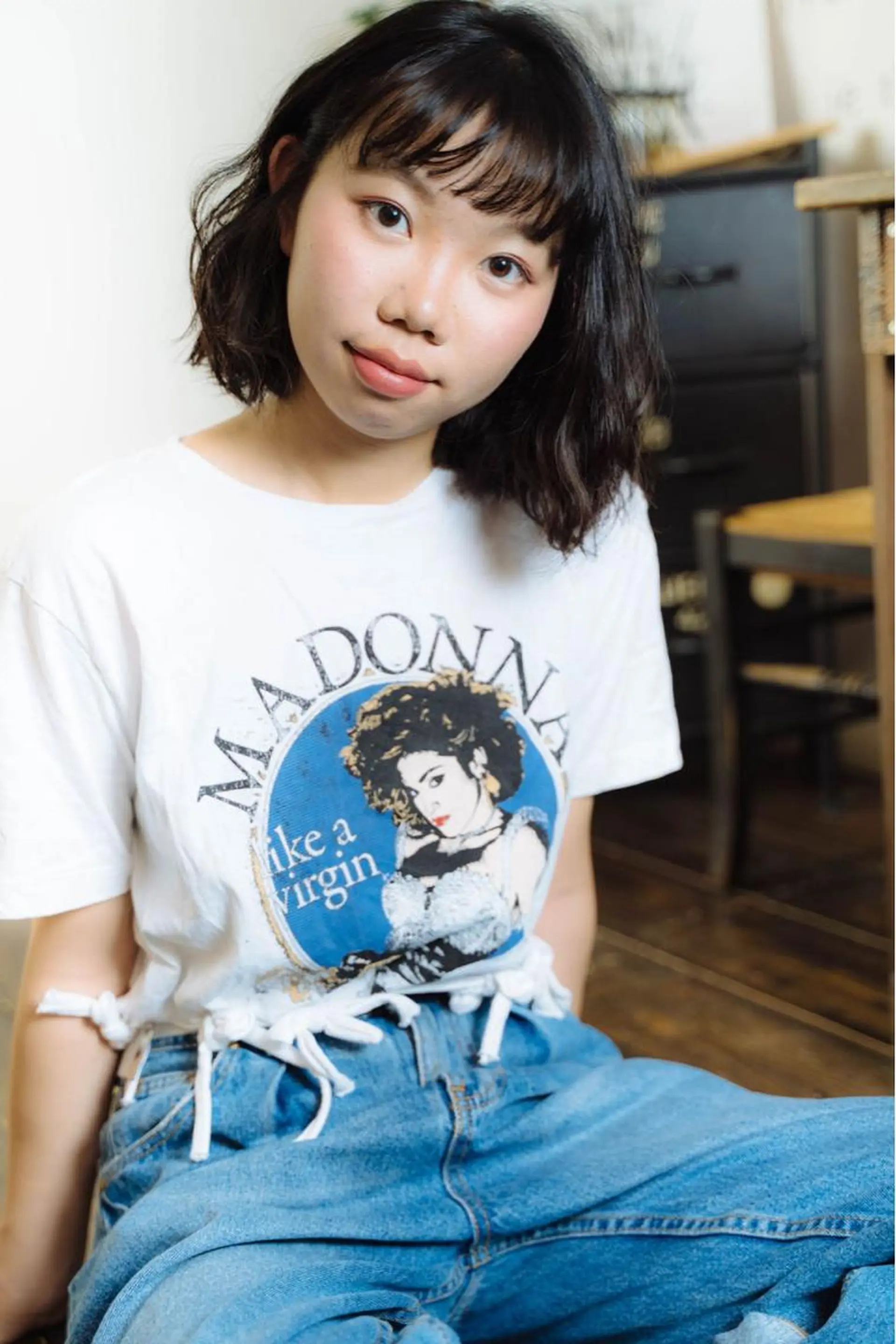 ショート カラー ボブ 板倉 花連のヘアスタイル