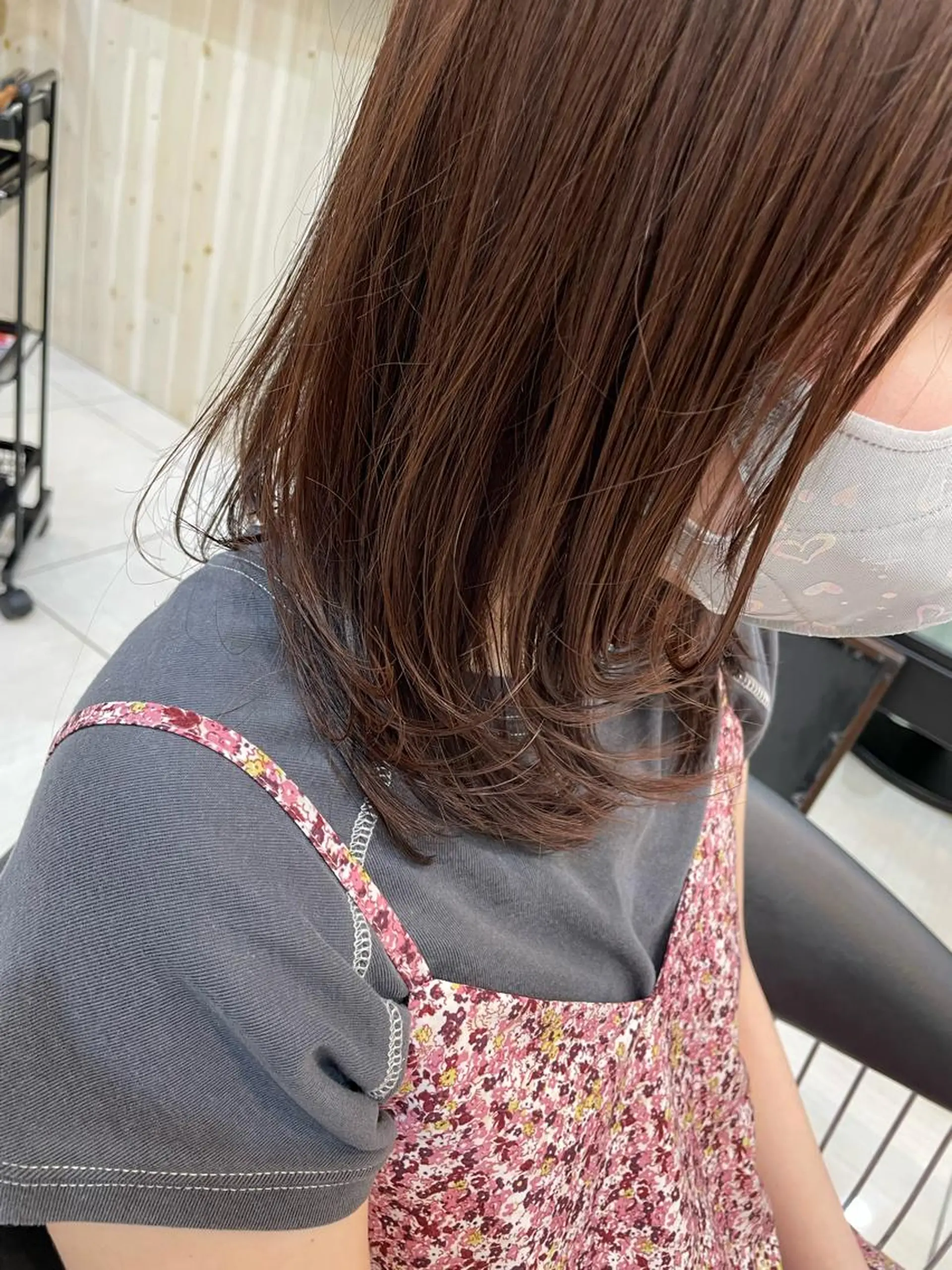 セミロング 顔周りカット ウルフカット カット ヘッドスパ 田野倉NEXT店 美髪ニストのヘアスタイル