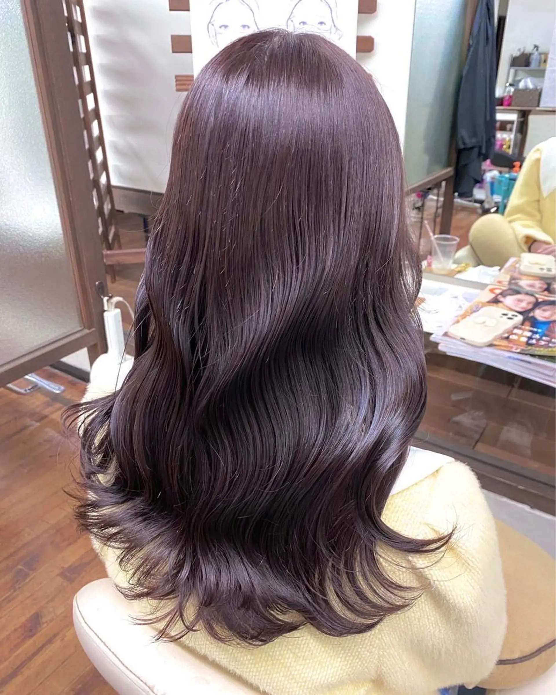 ロング カラー ヘアメイクオレンジ　tre所属・隈本 崇真のヘアスタイル