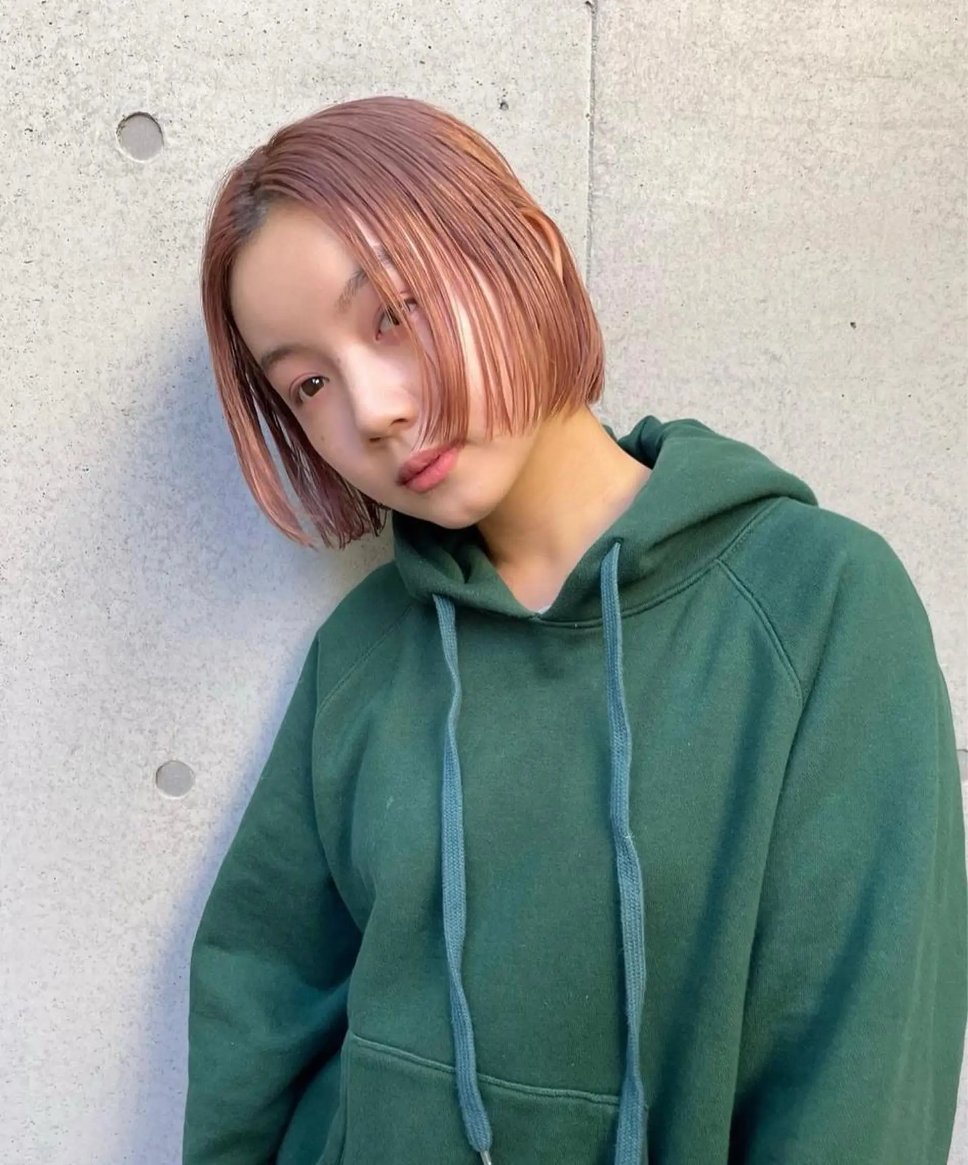 ショート カラー カット 縮毛矯正 髪質改善/縮毛矯正/ 透明感カラーYUMAのヘアスタイル