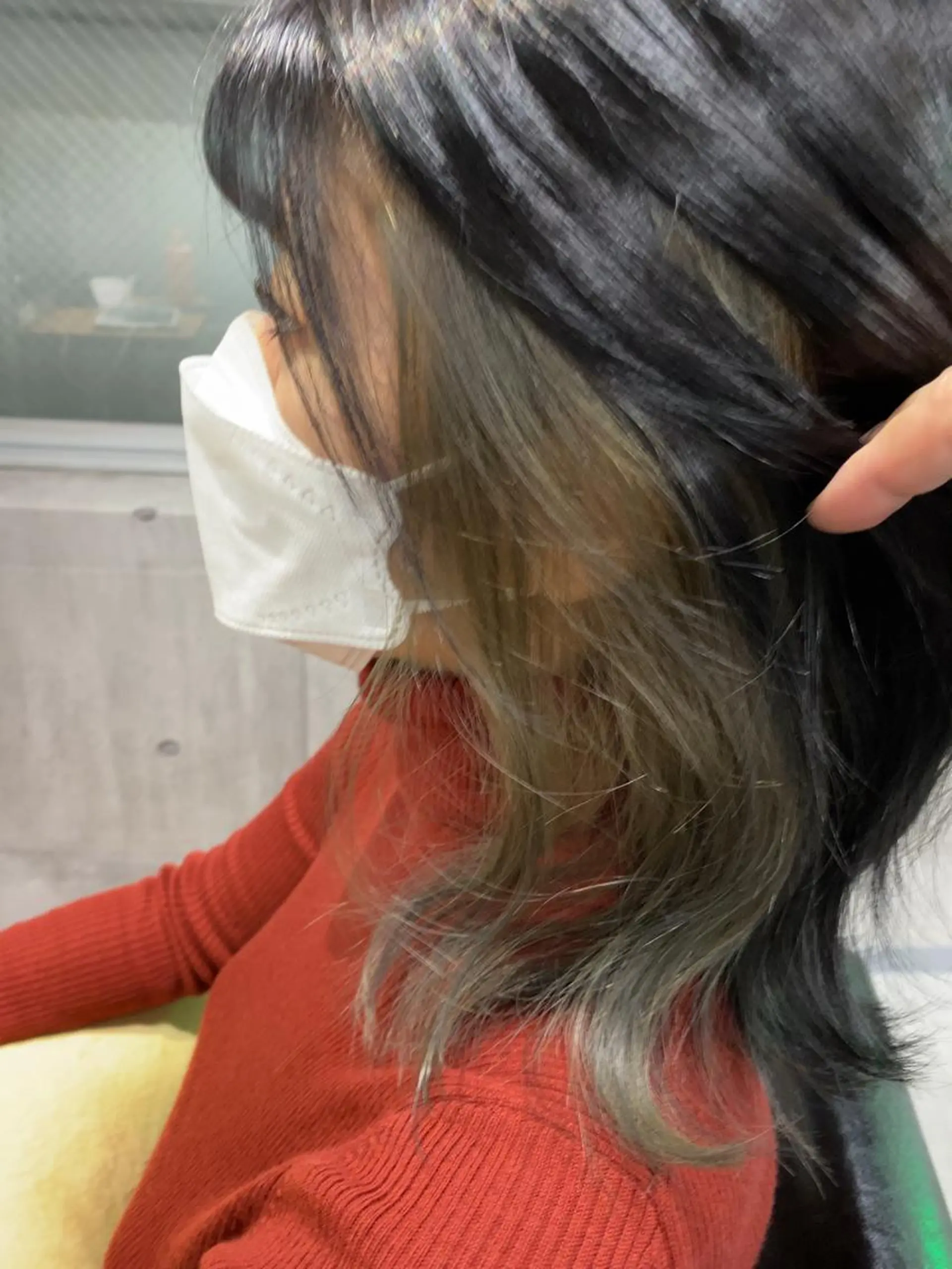 セミロング newi WASHIOのヘアスタイル