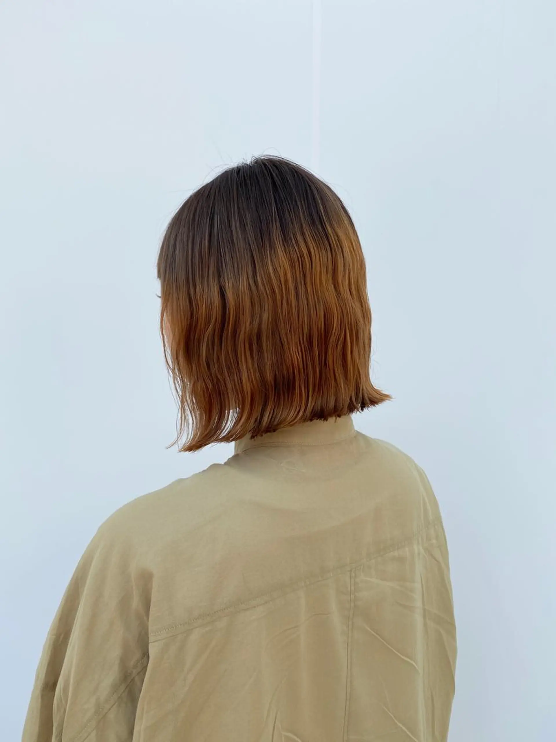パーマ 関西初の波巻きパーマ コテ巻き風パーマのヘアスタイル