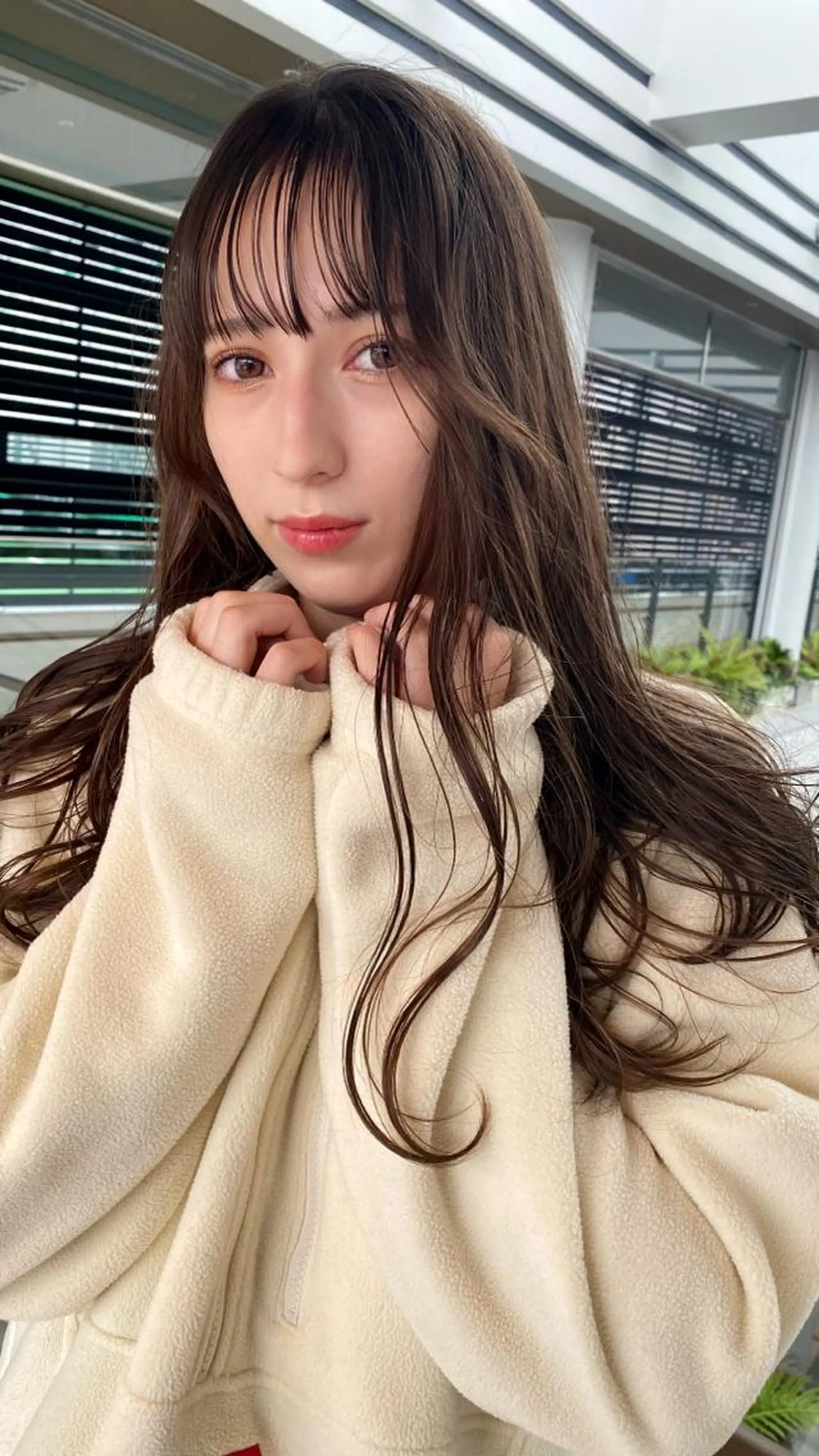 ロング RURI韓国ボブ 🇰🇷タッセルボブのヘアスタイル