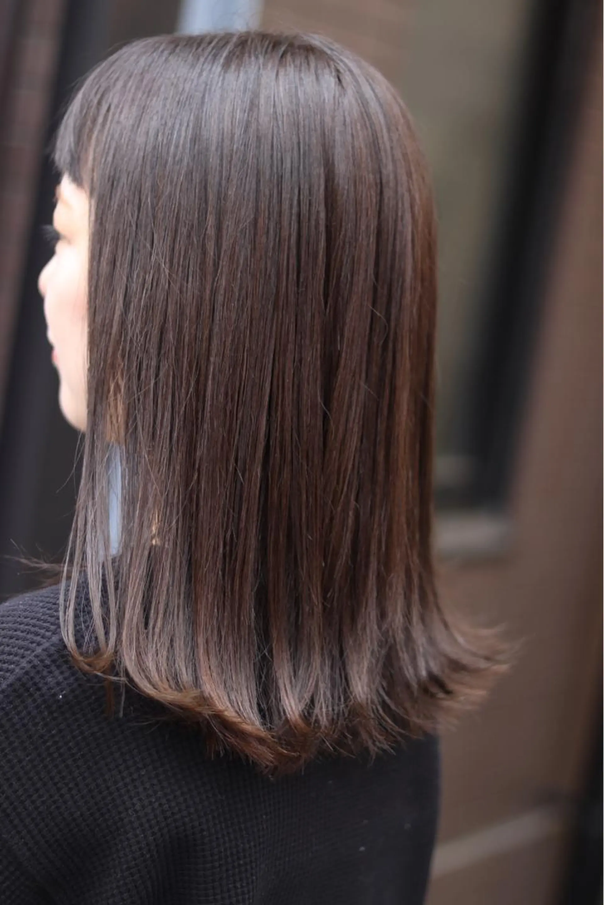 ミディアム カラー ブラウンカラー モカブラウン DUMBO所属・【完全マンツー 恵比寿】佐藤 翔のヘアスタイル