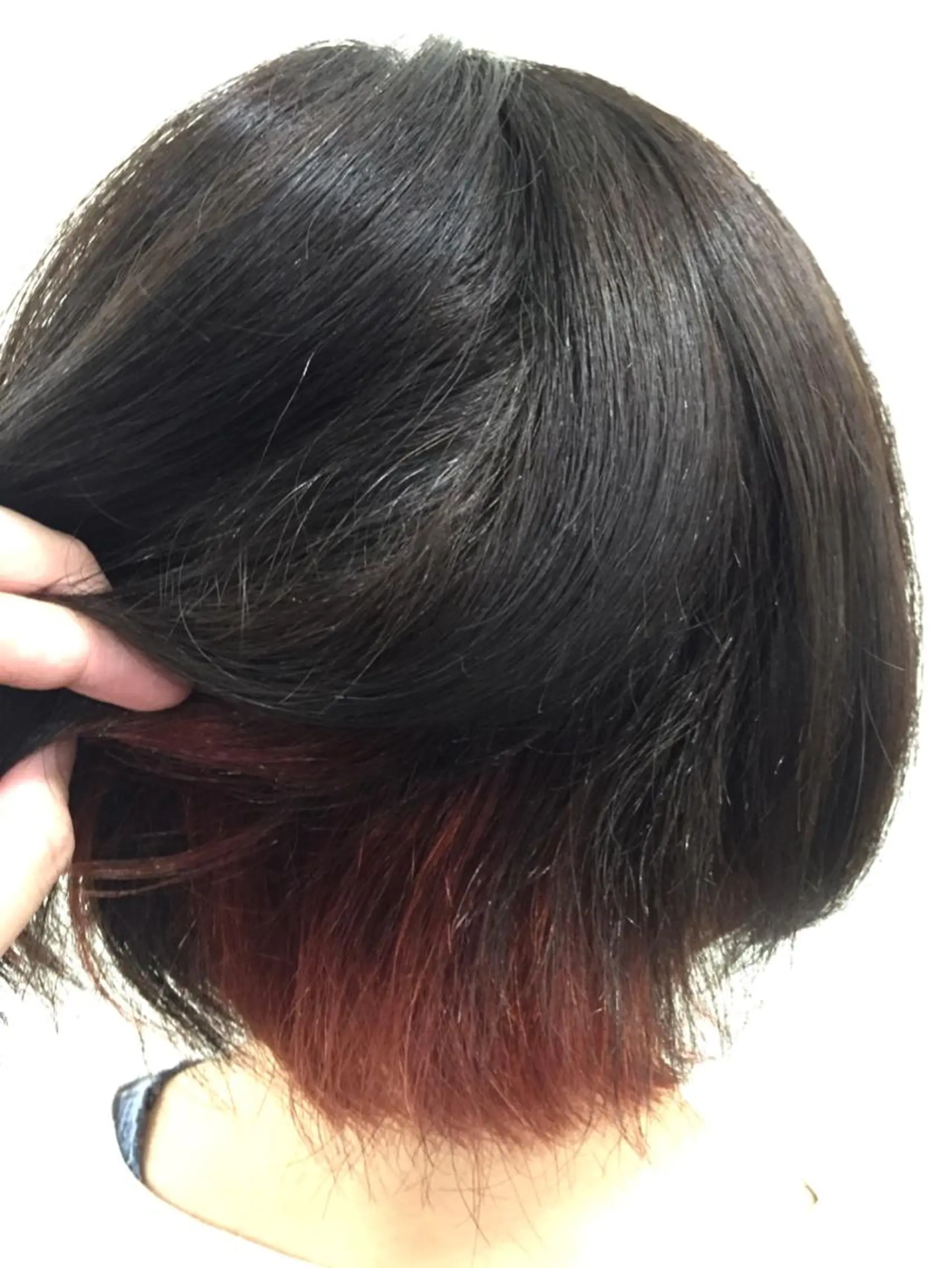 ショート カラー ブリーチ ブラウンカラー ダークブラウン ピンクカラー ヘアカラー 🌛ダブルカラー 🌜SAYAKAのヘアスタイル