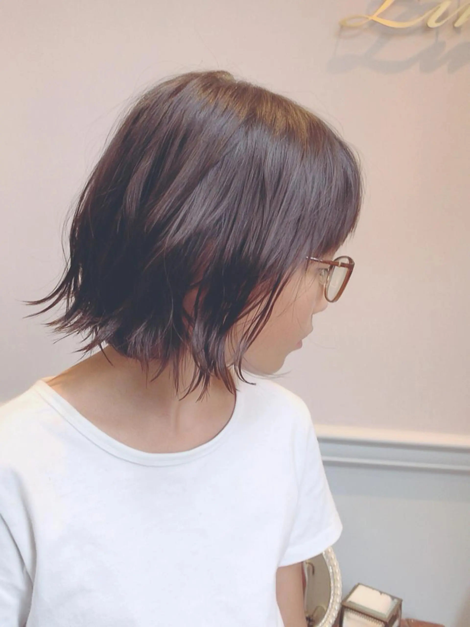 ショート カラー カット ヘアカラー トリートメント ÅPLEDGE【アプレッジ】所属・中村 瑛秀のヘアスタイル
