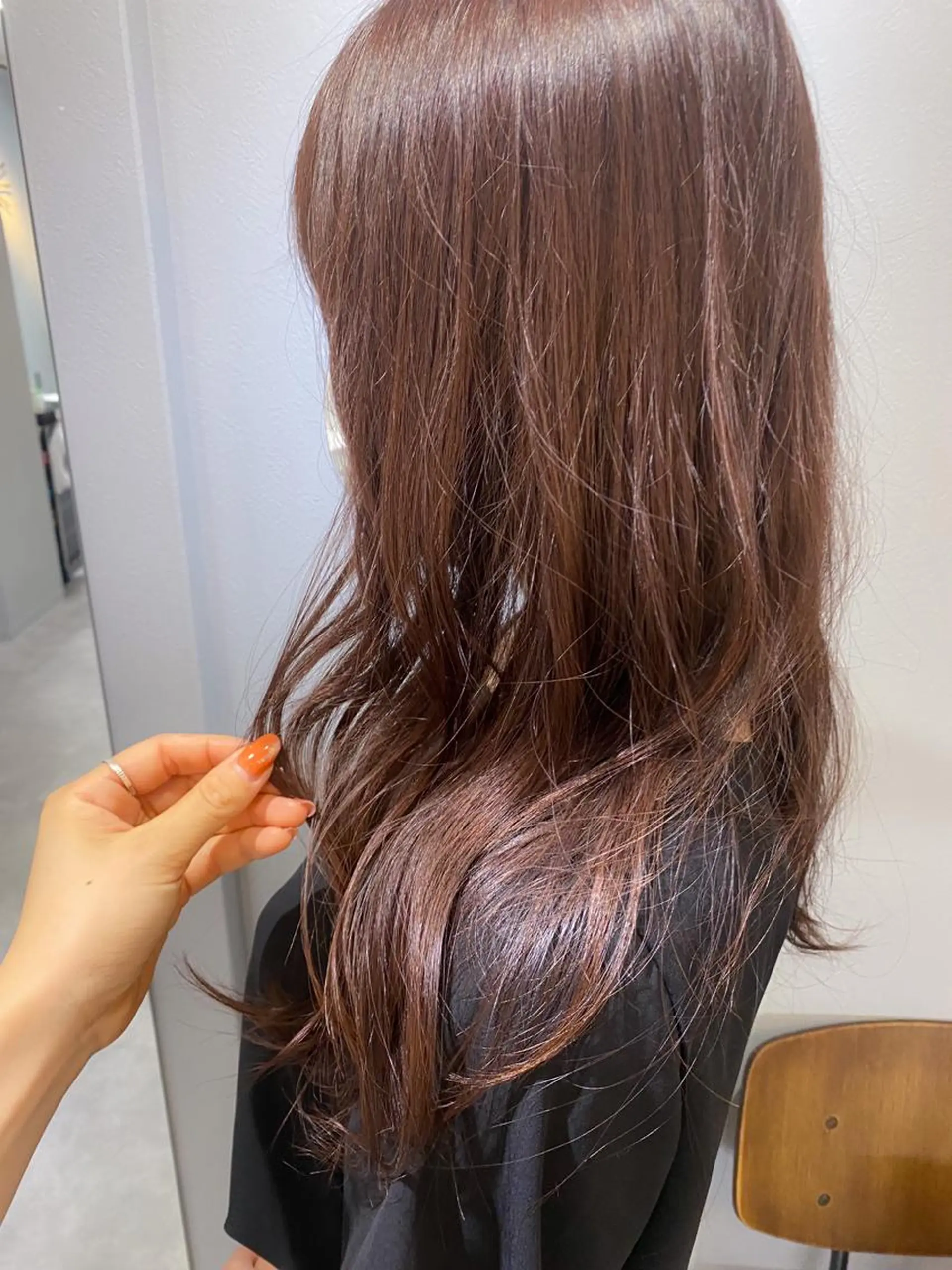 ロング カラー きよはらちさき🍑 柔らかカラー🌱🫧のヘアスタイル
