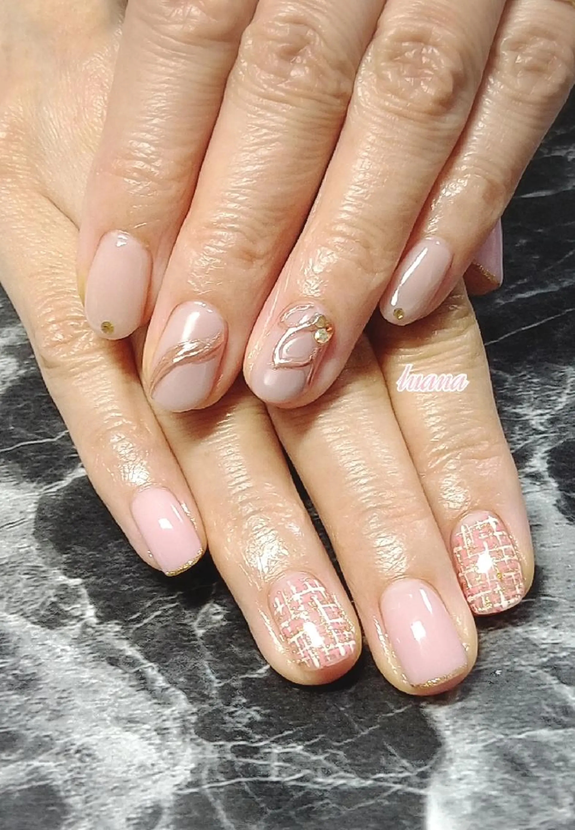 ネイル ハンドネイル LUANA  TAKAHASHIのネイルデザイン