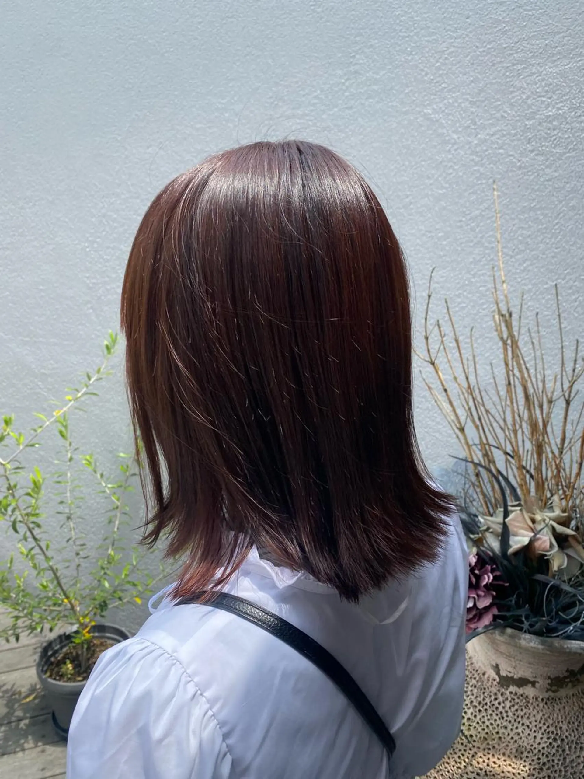 ミディアム カラー 【nui 茨木】 原田美紅のヘアスタイル