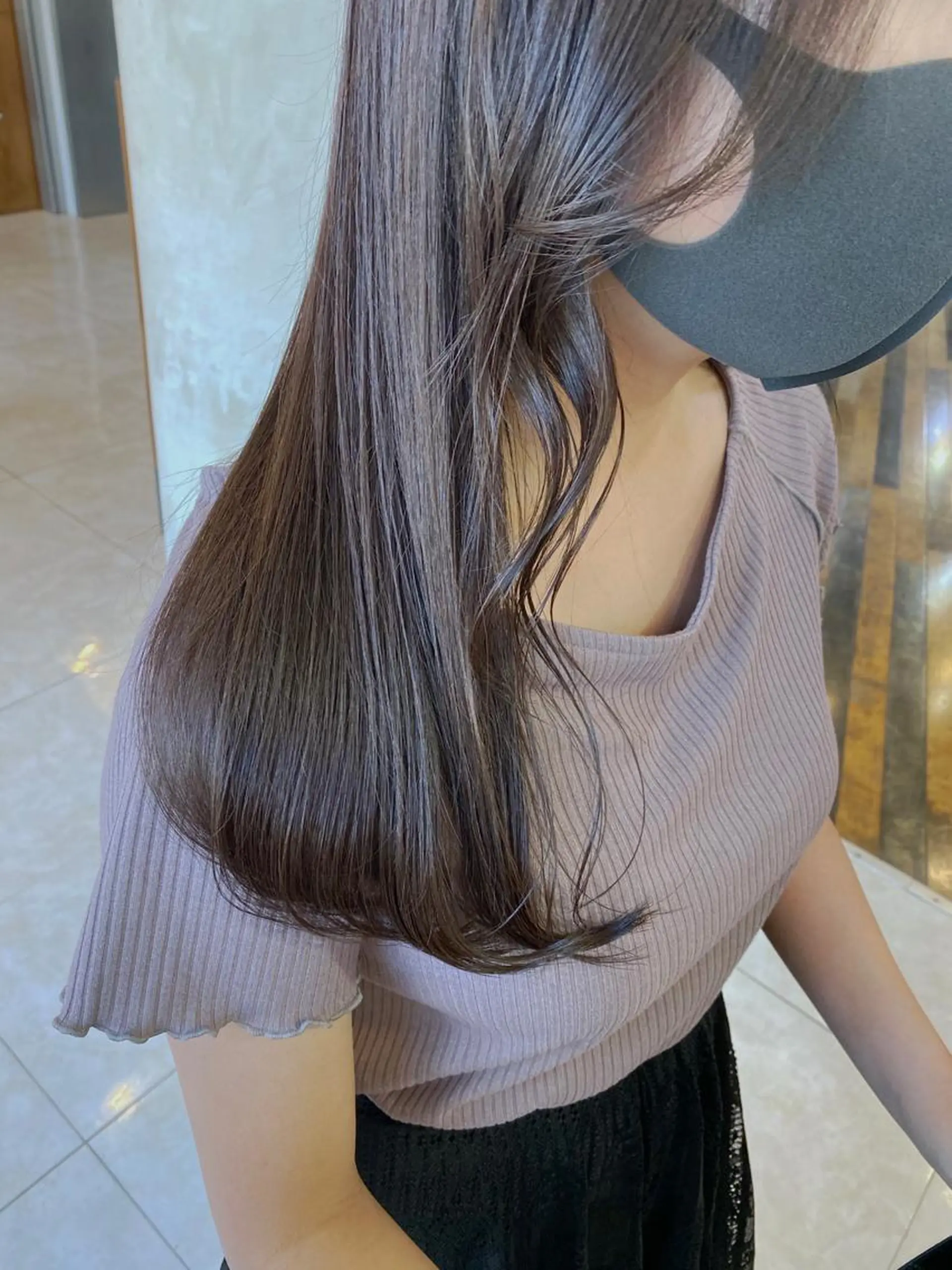 ロング カラー 🥣 hashi 🛋️のヘアスタイル