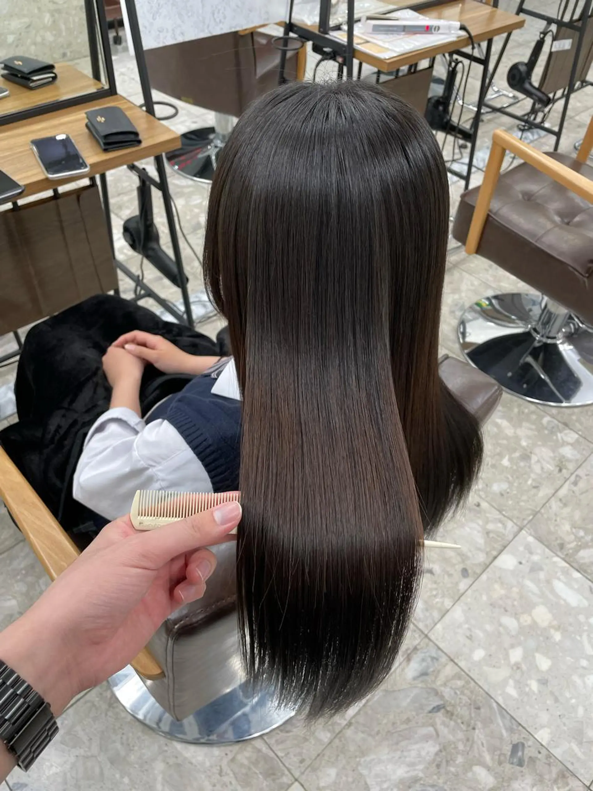 ロング ヘアアレンジ カット ヘアカラー 🧸縮毛矯正特化 金澤 彩香🎀のヘアスタイル