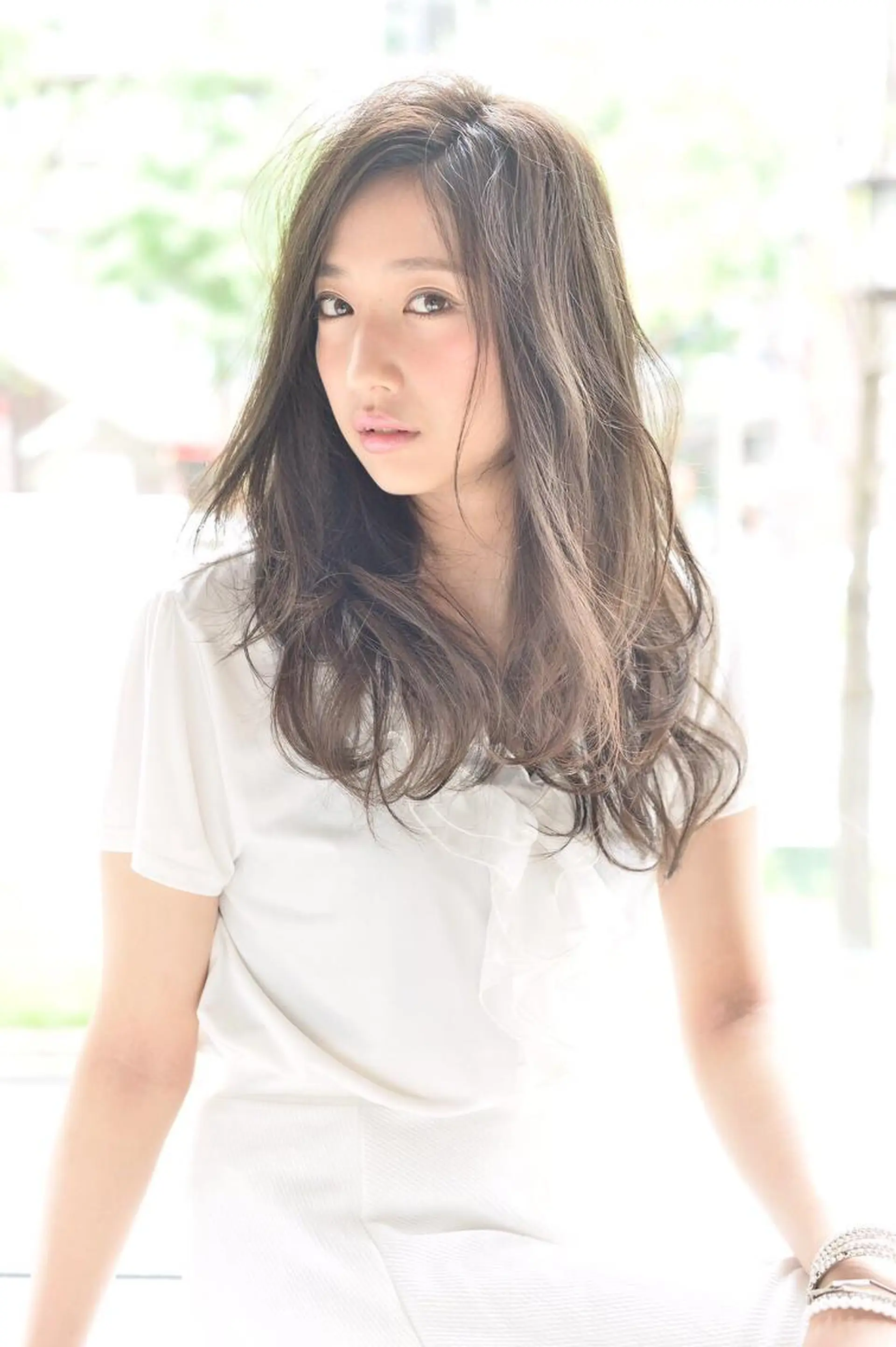 ロング カラー パーマ truck あべの店のヘアスタイル