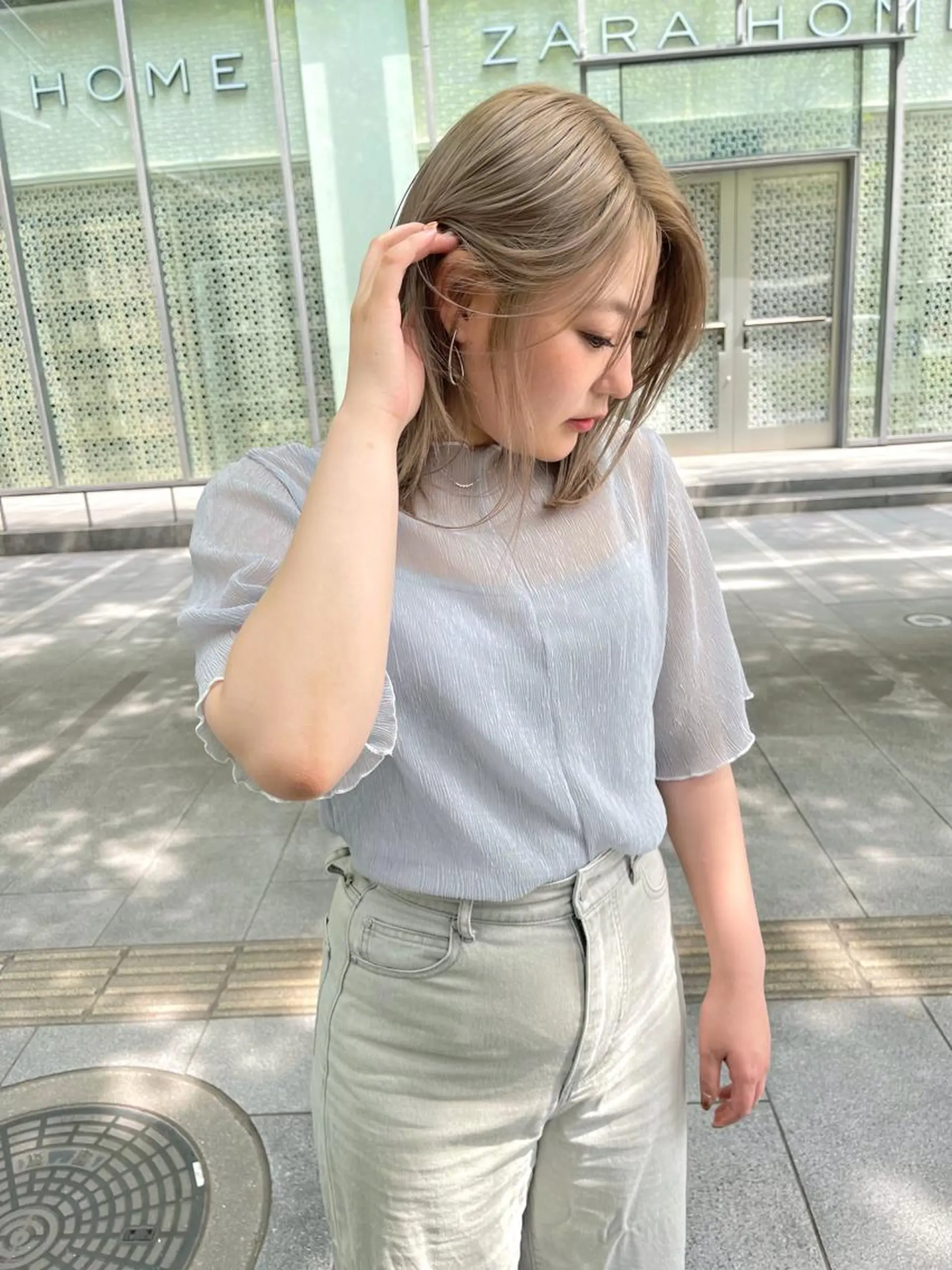 ミディアム SALOWIN梅田茶屋町North店所属・福山 晴香のヘアスタイル