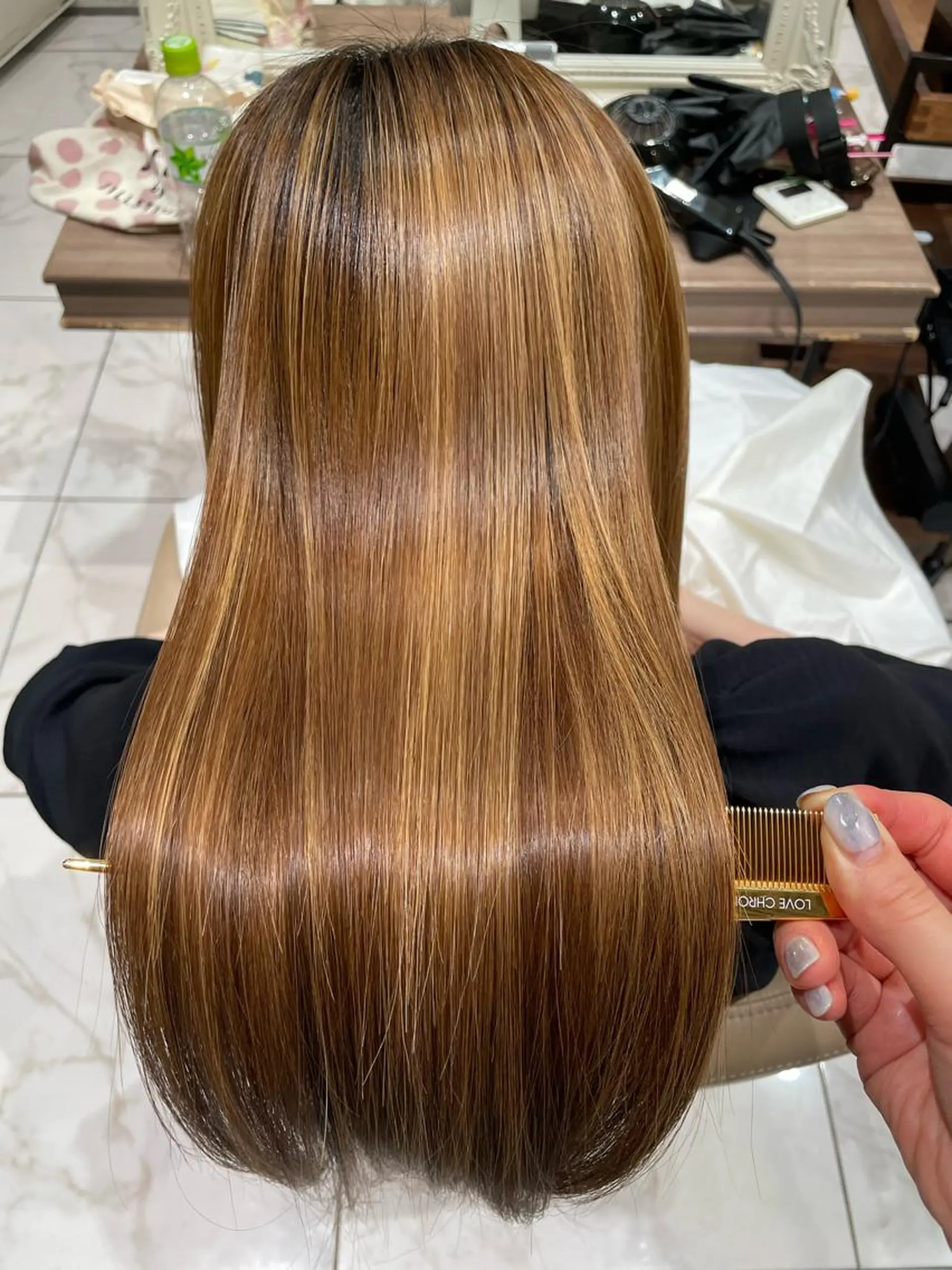 ロング カット トリートメント 🤍モテ髪🤍 🪽店長anju🪽のヘアスタイル