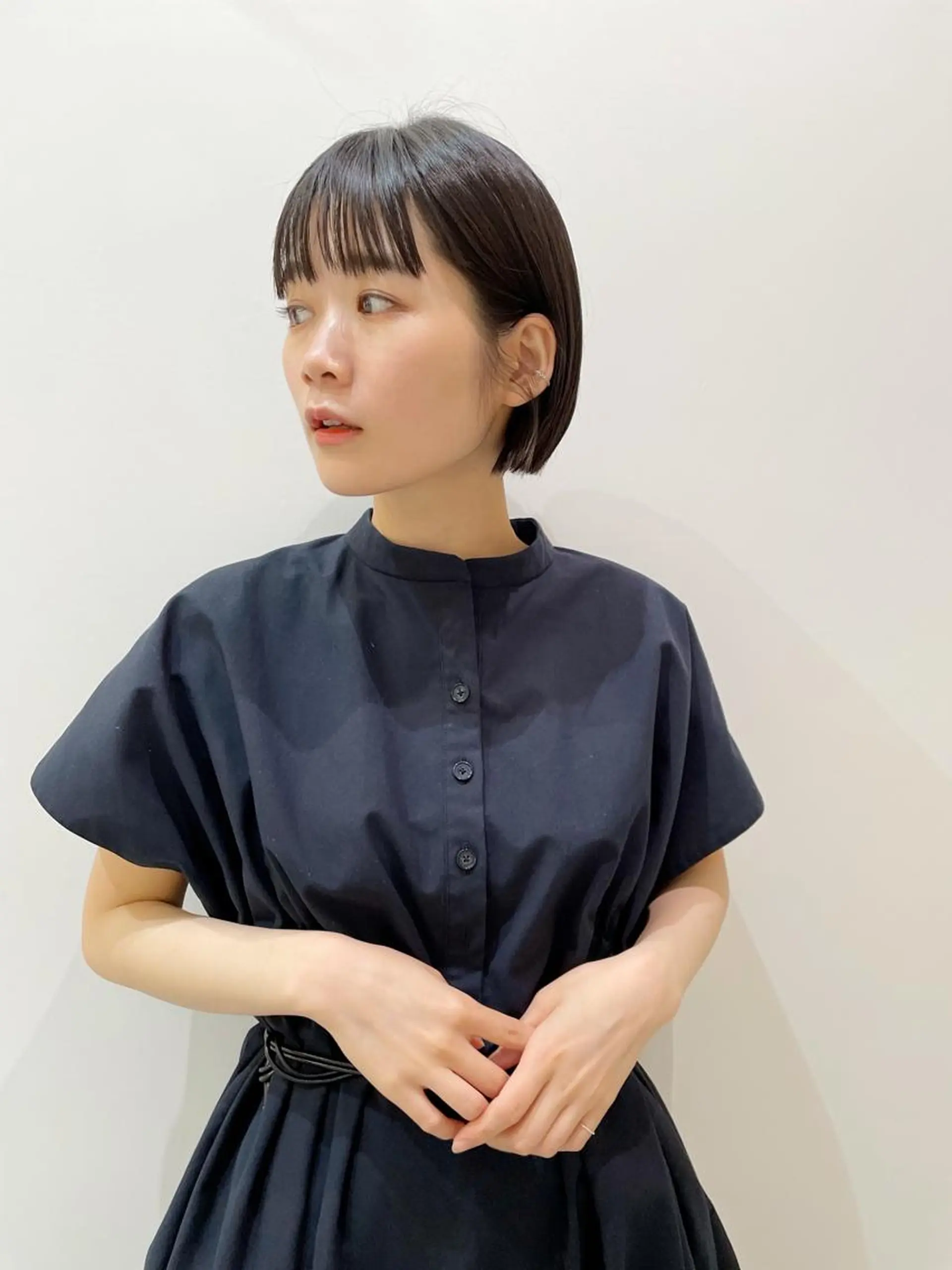 ショート 透明感カラー🌿 CARICIA三浦のヘアスタイル