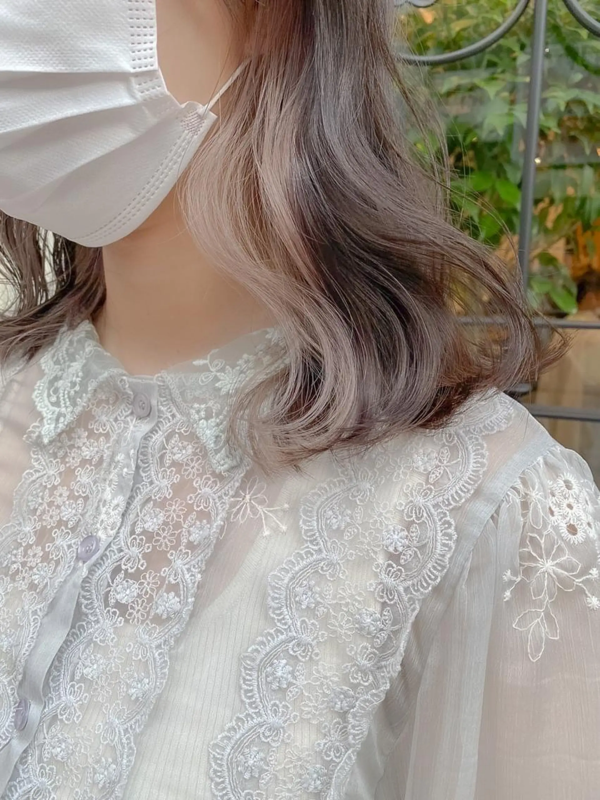 ミディアム カラー UP-PU ART  HAIRのヘアスタイル