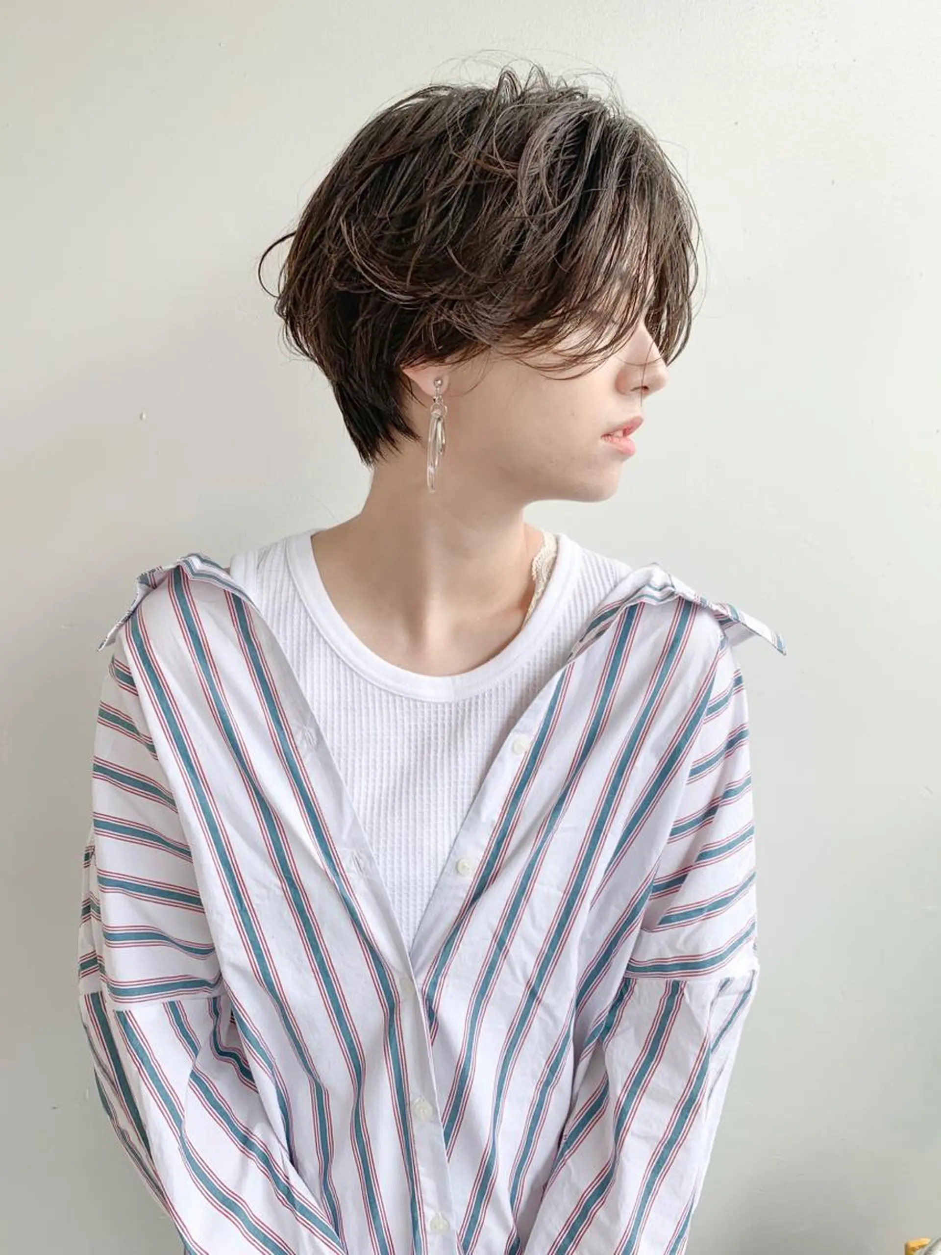 ショート カラー ショート/レイヤー なら石井知希のヘアスタイル