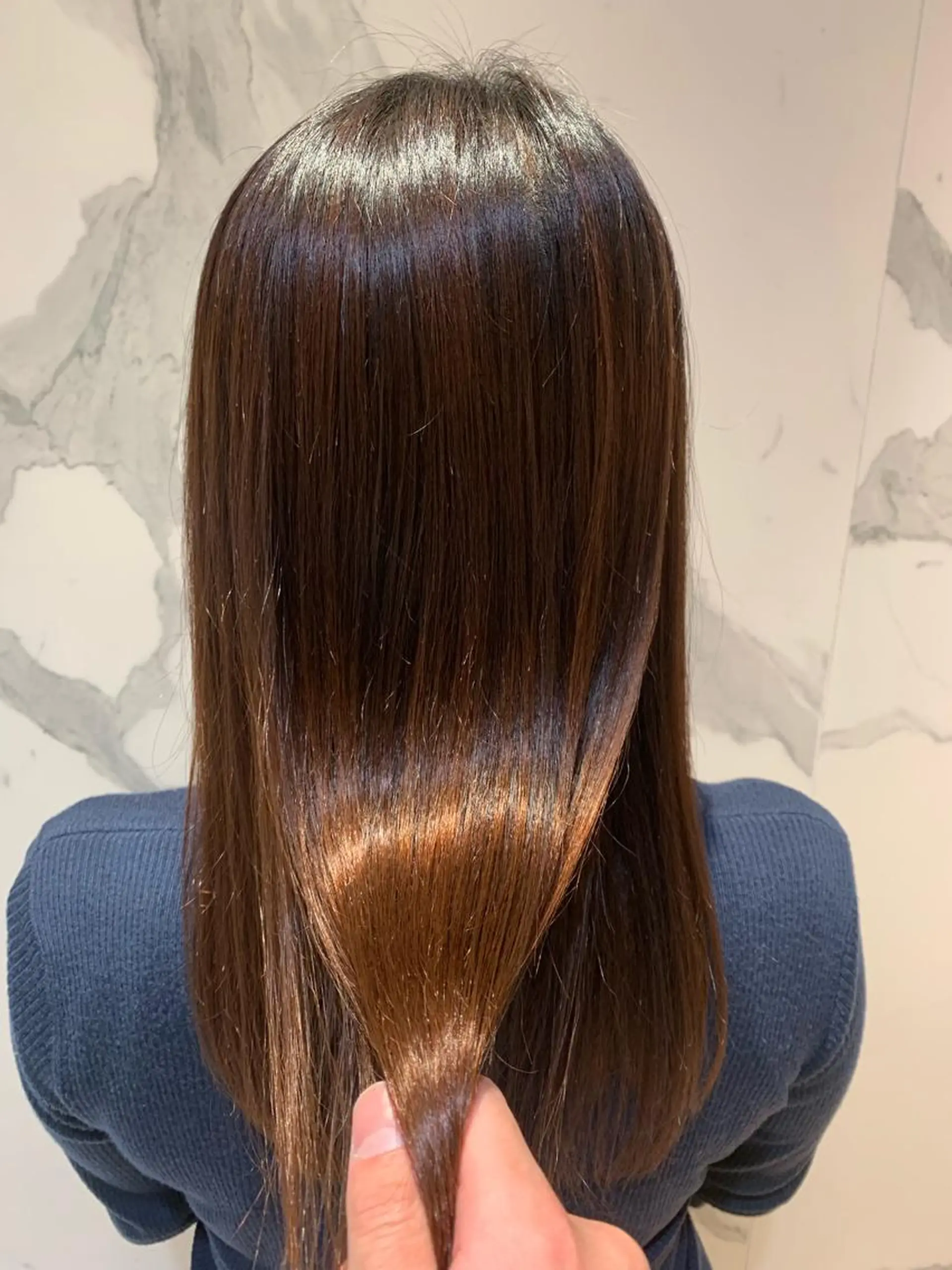 ミディアム カラー パーマ ヘアアレンジ メンズ キッズ ネイル マツエク・マツパ 結婚式・ブライダル ワンレンボブ ショートボブ ミディアムパーマ メンズバレイヤージュ カット ヘアカラー 縮毛矯正 角床直哉 カラーカットNO 1のヘアスタイル