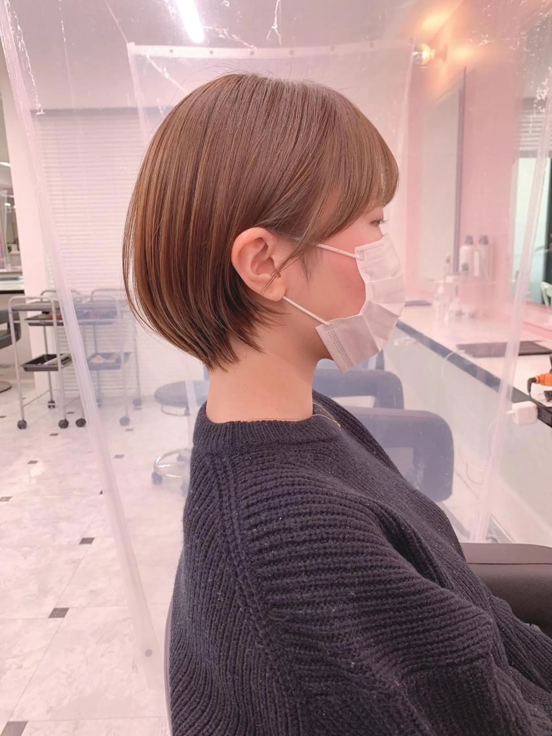ショート ヘアカラー 🇰🇷韓国レイヤー ヒロキ🇰🇷のヘアスタイル