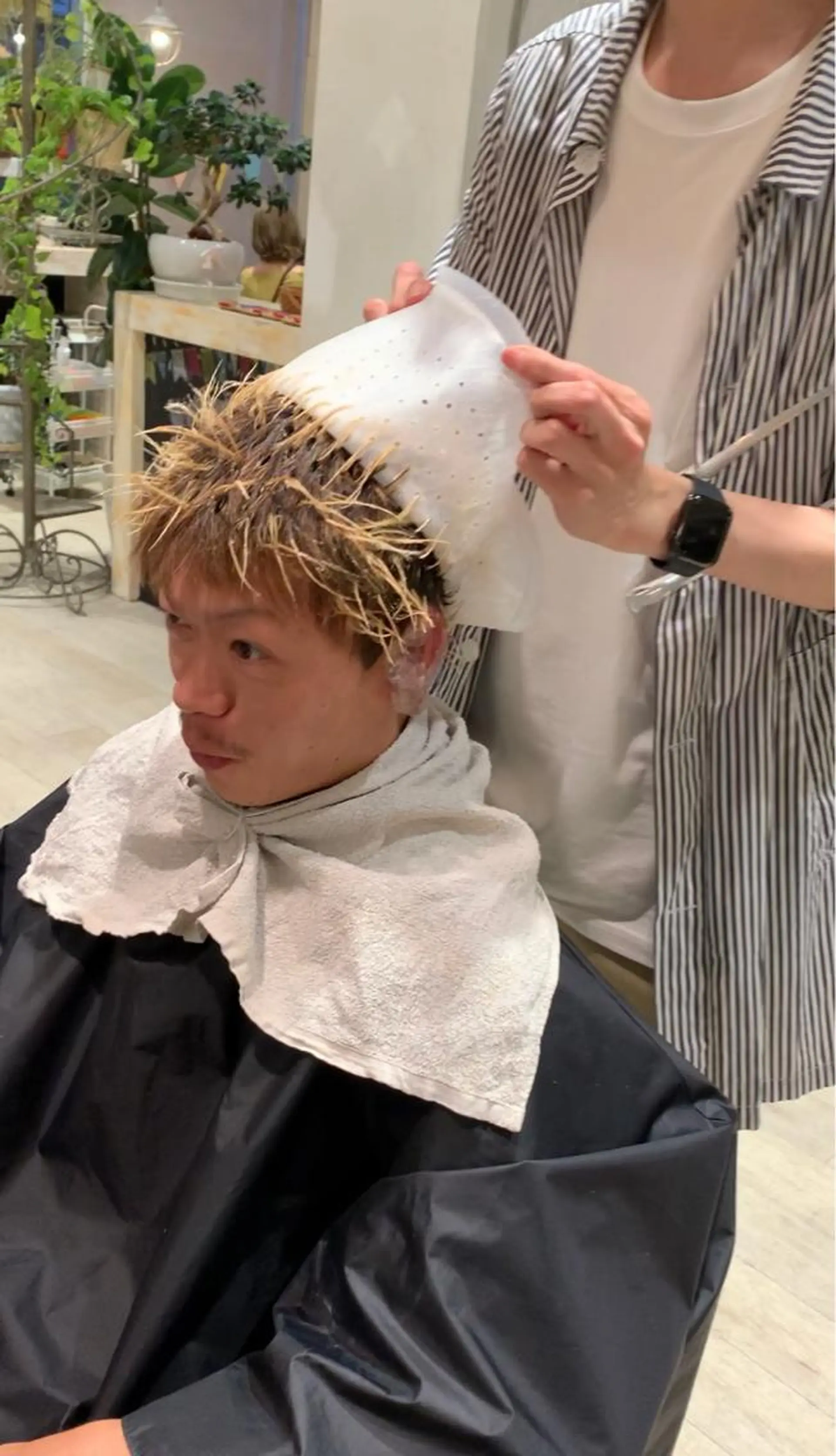 ショート カラー メンズ カット ヘアカラー Liberty 店長 TAJIMAのヘアスタイル