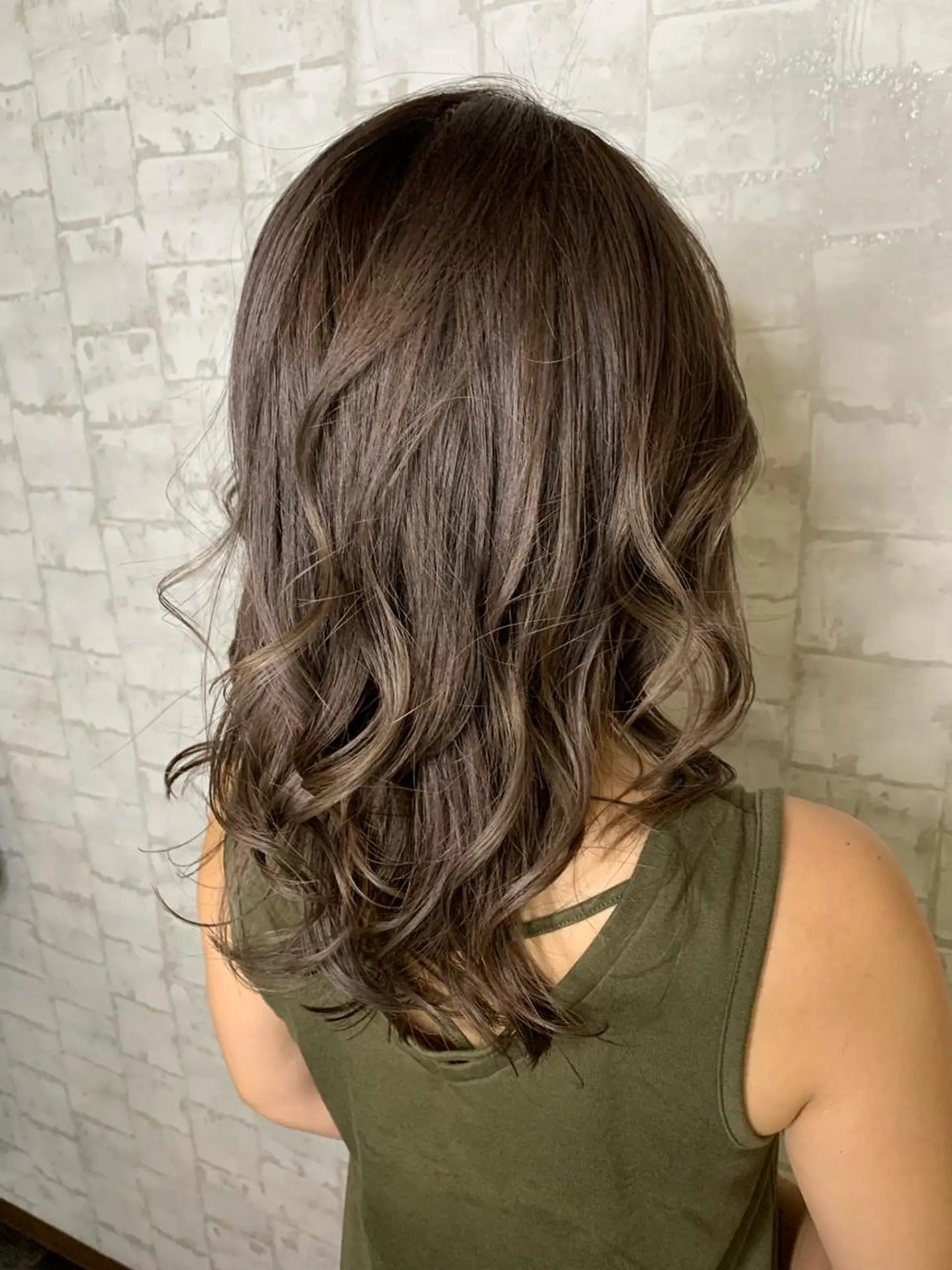 ロング カラー カット ヘアカラー トリートメント 船津武俊 フナツタケトシのヘアスタイル