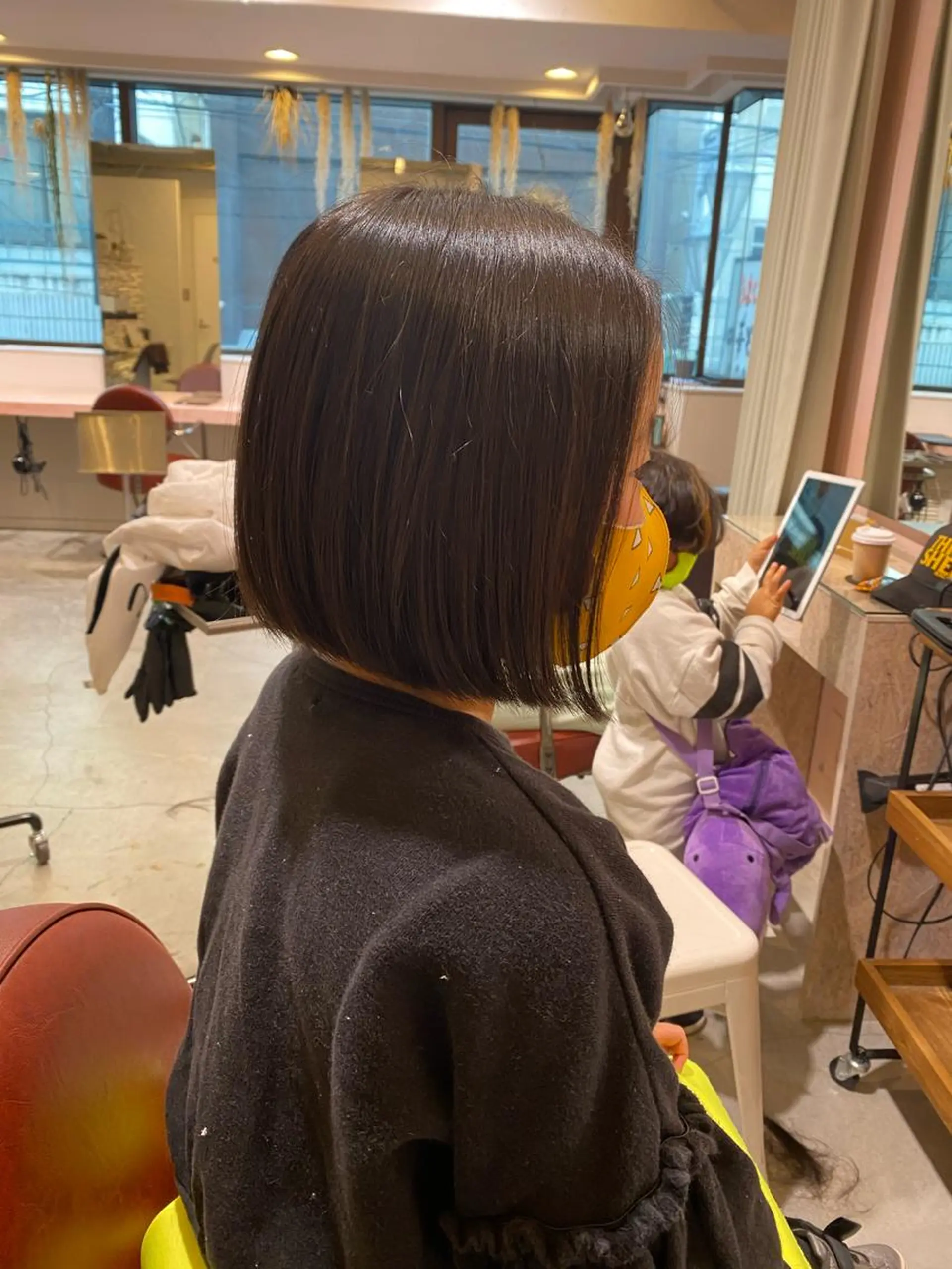ショート キッズ ボブ 入学式 FLEUR by little所属・🌸モテヘア🌸 ﾀﾞｲﾁのヘアスタイル
