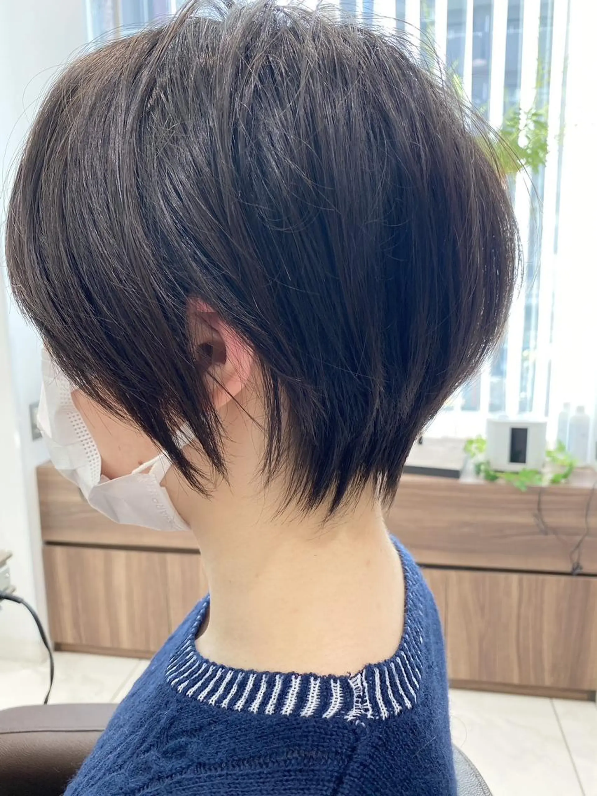 ショート くびれヘア ショートヘア カット 縮毛矯正 ショートカット💎 似合わせカット/萌のヘアスタイル