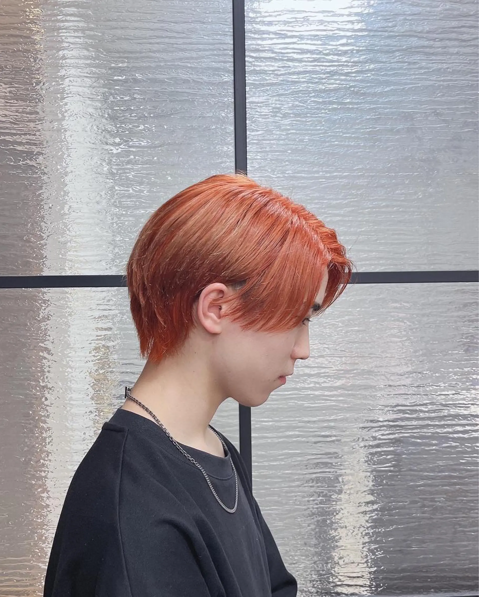 ショート カラー メンズ Vis-a-vis 板橋所属・鈴木 皆斗のヘアスタイル