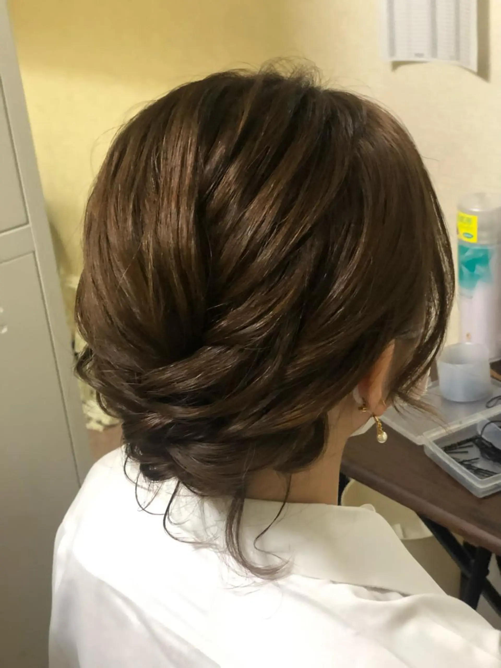 ミディアム ヘアセット 六本木/ヘアセット /hairmakeのヘアスタイル