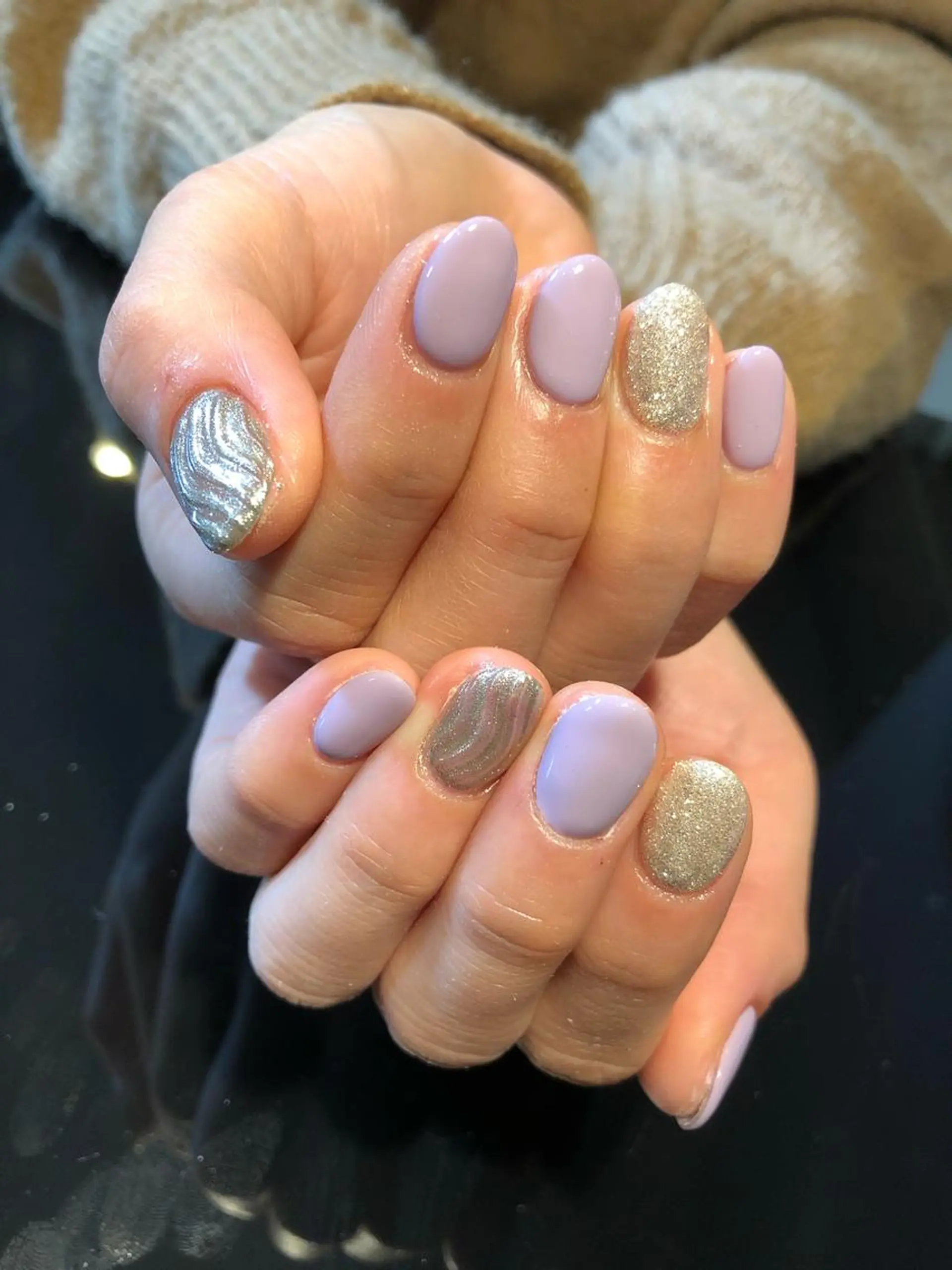 ミディアム ネイル 💎ビューティサロン 湘南　RIRAN💎のネイルデザイン