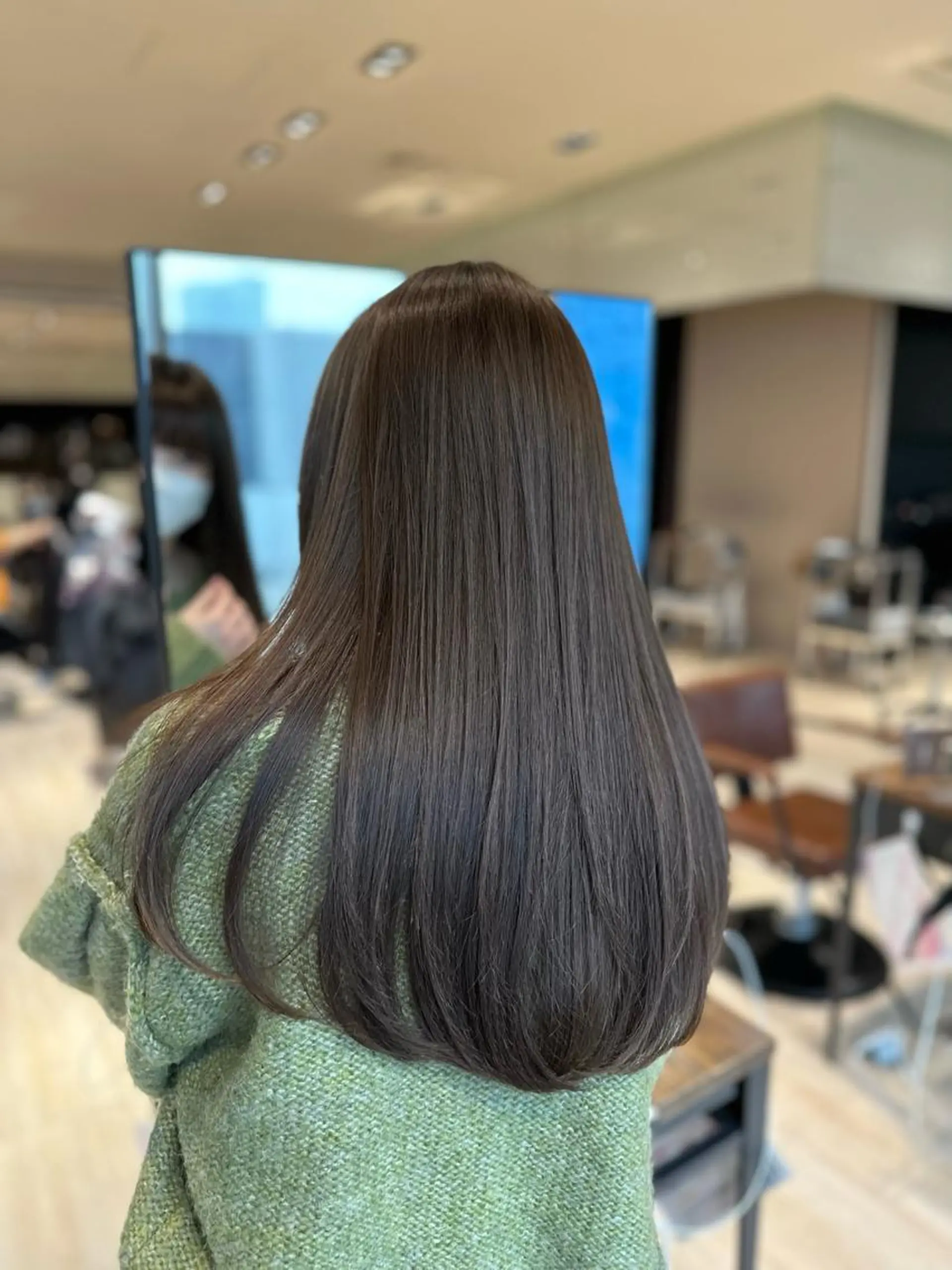 セミロング カラー ハイライトカラー ハイライト 髪質改善 トリートメント ヘアカラー トリートメント 【1日2名様限定】 AFLOAT白川雄副のヘアスタイル