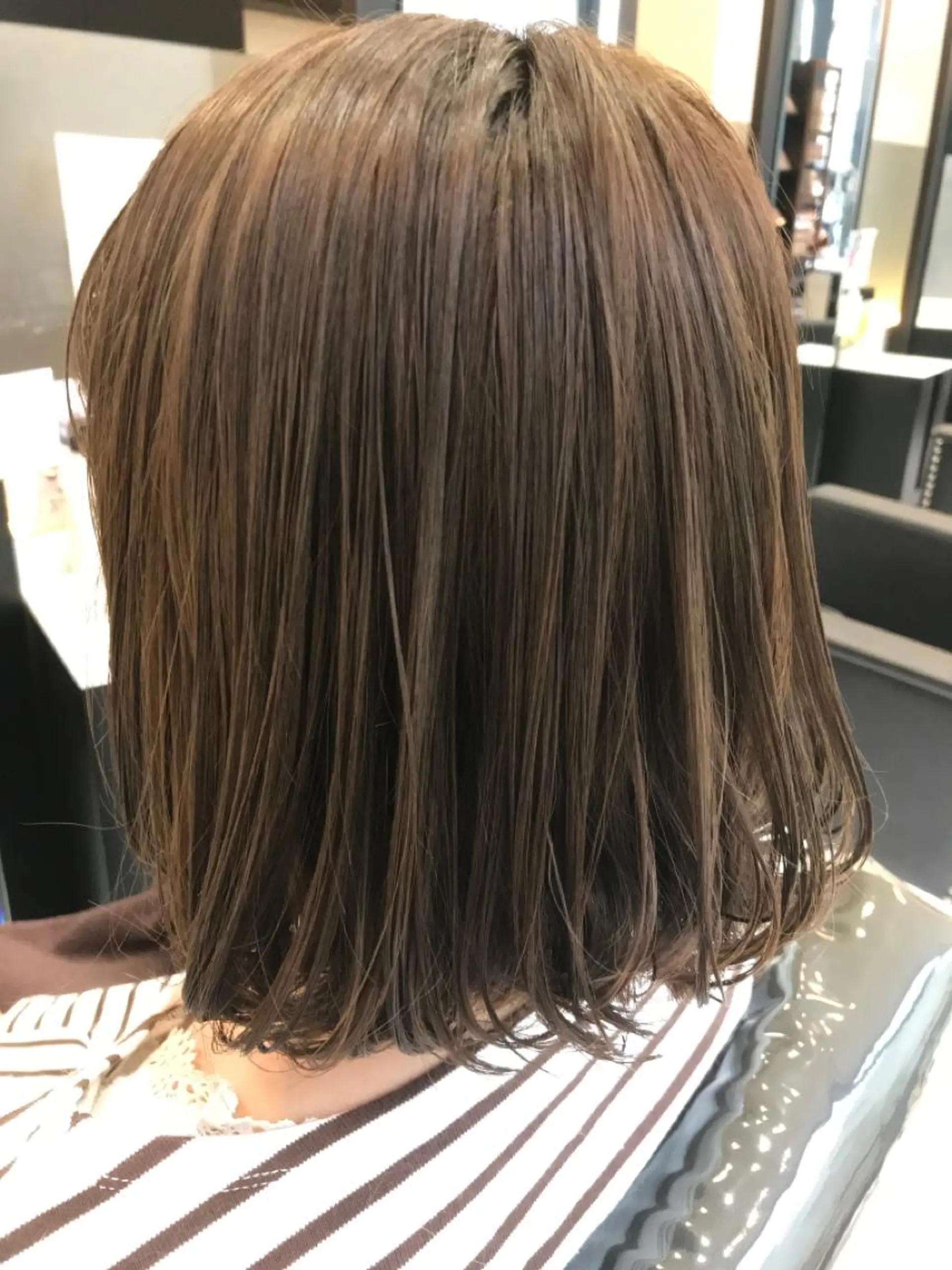 ミディアム カラー YASU🍎CUT 赤系カラー/ヘアケアのヘアスタイル