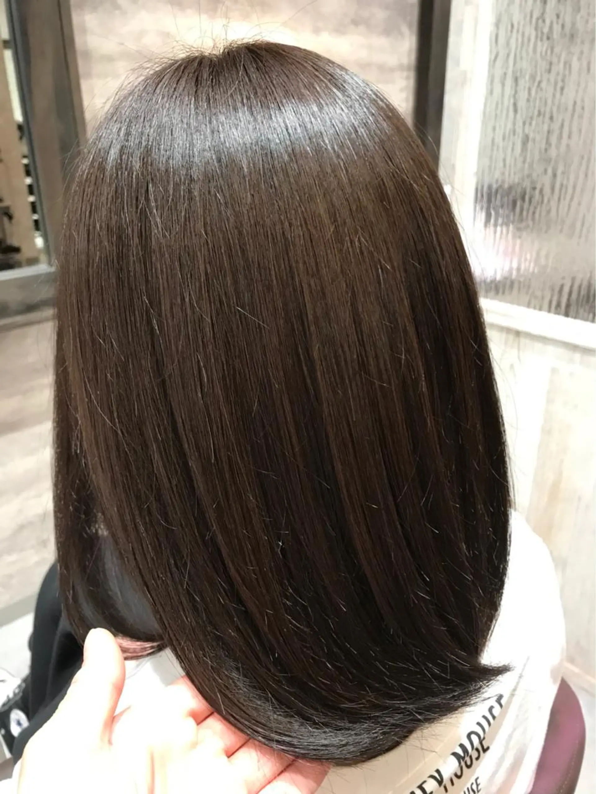 ミディアム カラー グレージュ 💈Blanco💈 カラー&ケア🌈のヘアスタイル